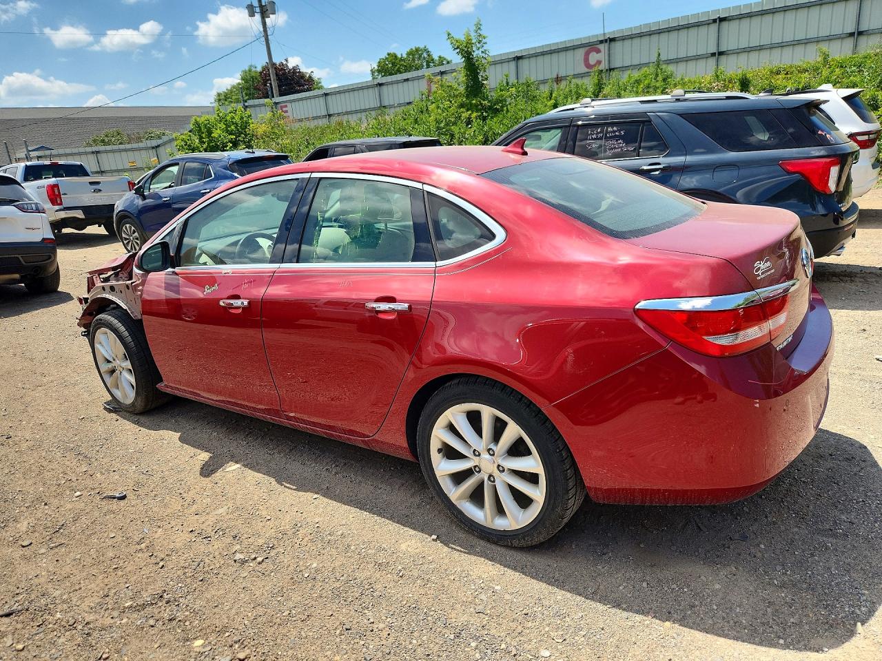 2012 Buick Verano Convenience Red vin: 1G4PR5SK4C4226776