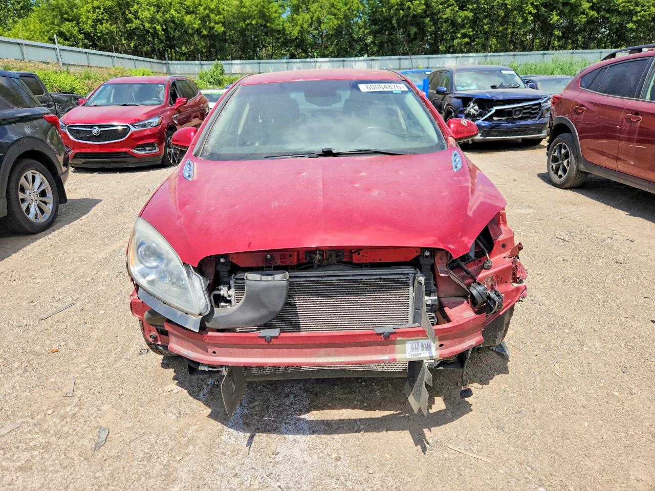 2012 Buick Verano Convenience Red vin: 1G4PR5SK4C4226776