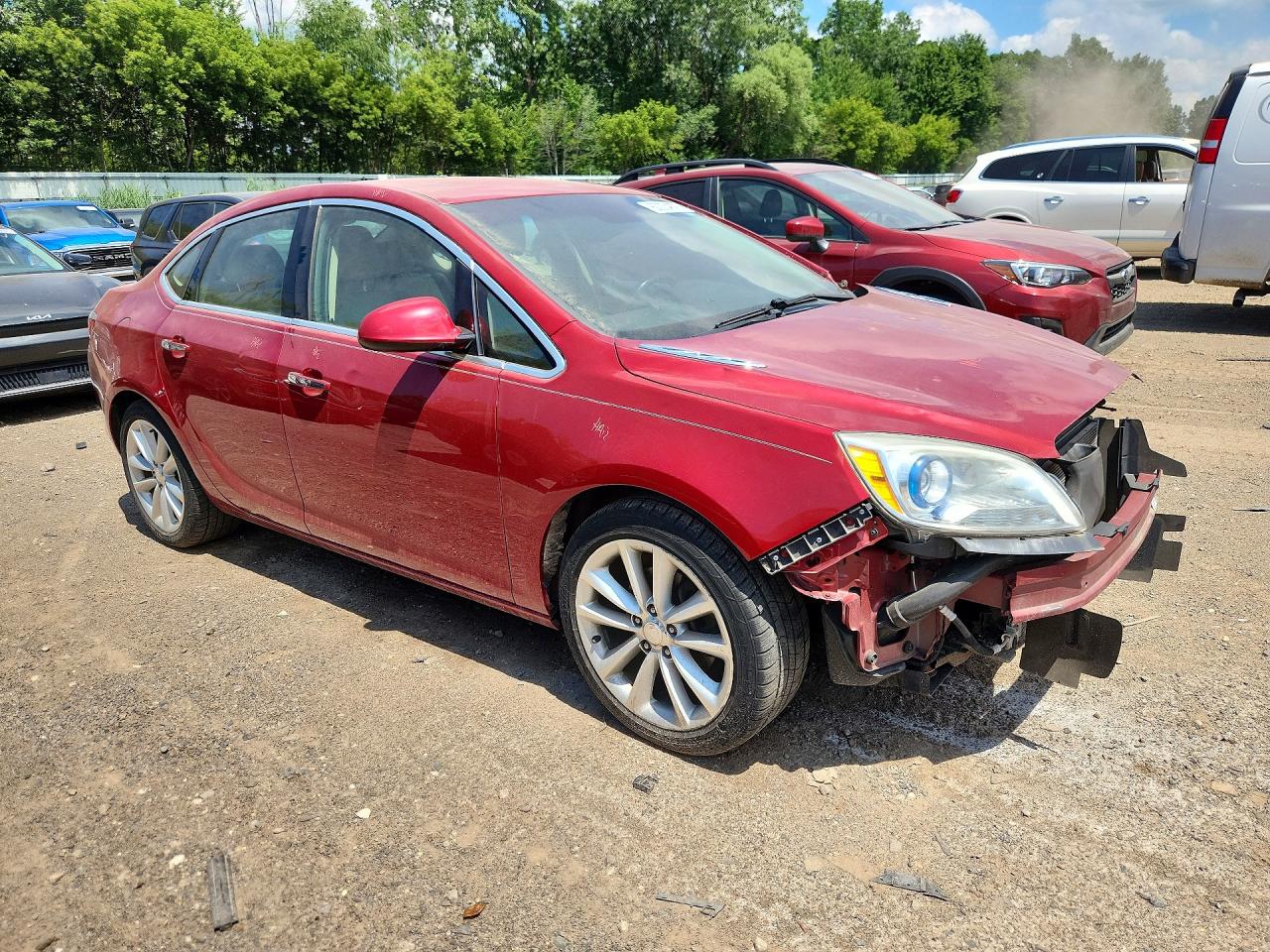 2012 Buick Verano Convenience Red vin: 1G4PR5SK4C4226776