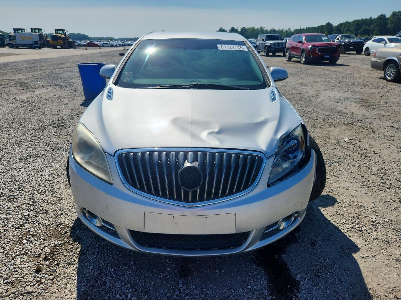 2013 Buick Verano Convenience Silver vin: 1G4PR5SK4D4162207