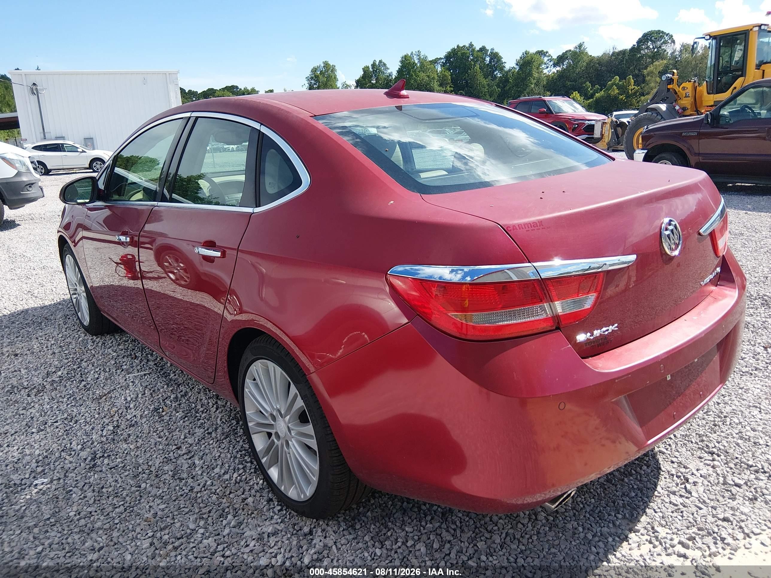 2013 Buick Verano Convenience Group Red vin: 1G4PR5SK4D4203404