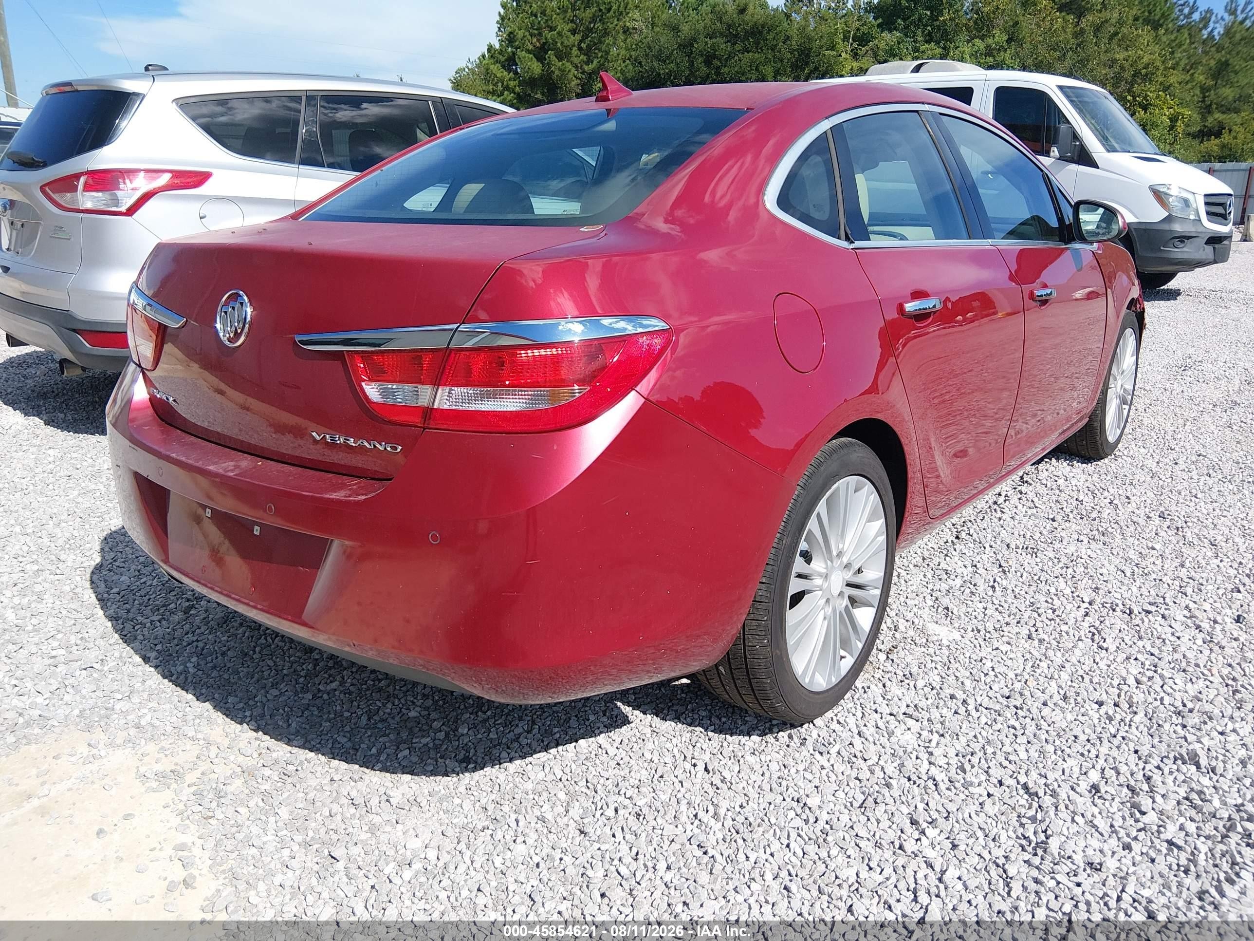 2013 Buick Verano Convenience Group Red vin: 1G4PR5SK4D4203404