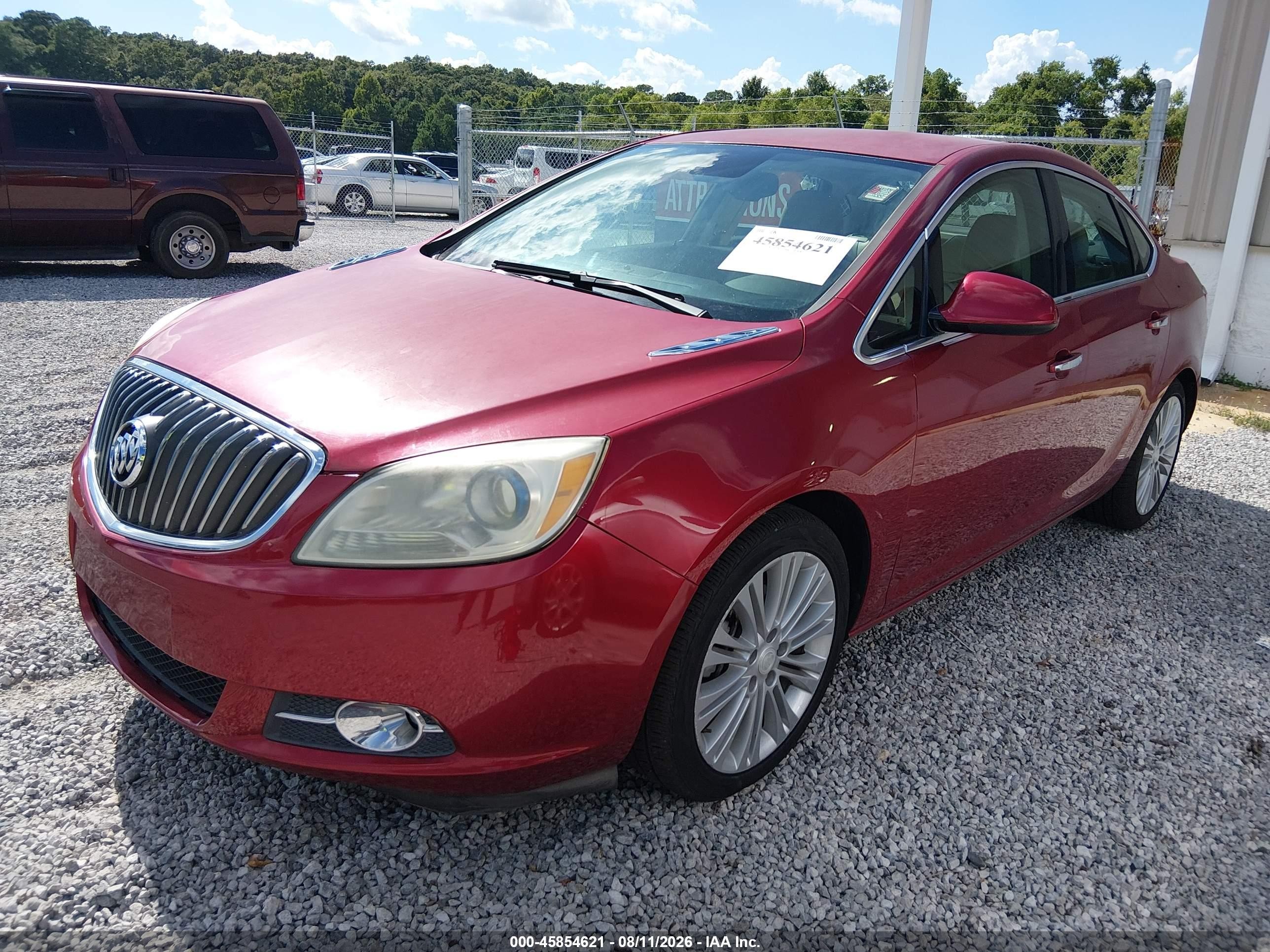 2013 Buick Verano Convenience Group Red vin: 1G4PR5SK4D4203404