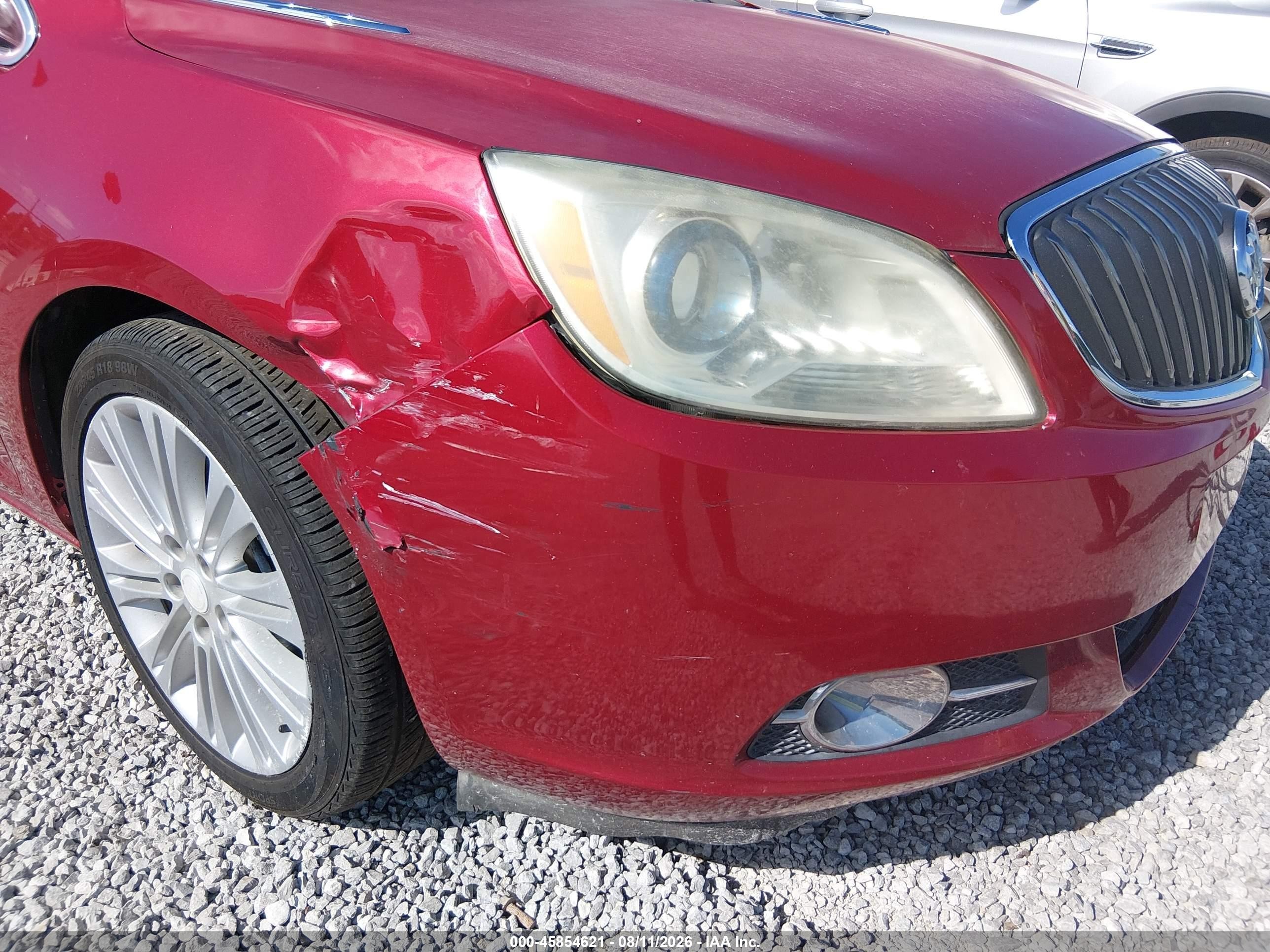 2013 Buick Verano Convenience Group Red vin: 1G4PR5SK4D4203404