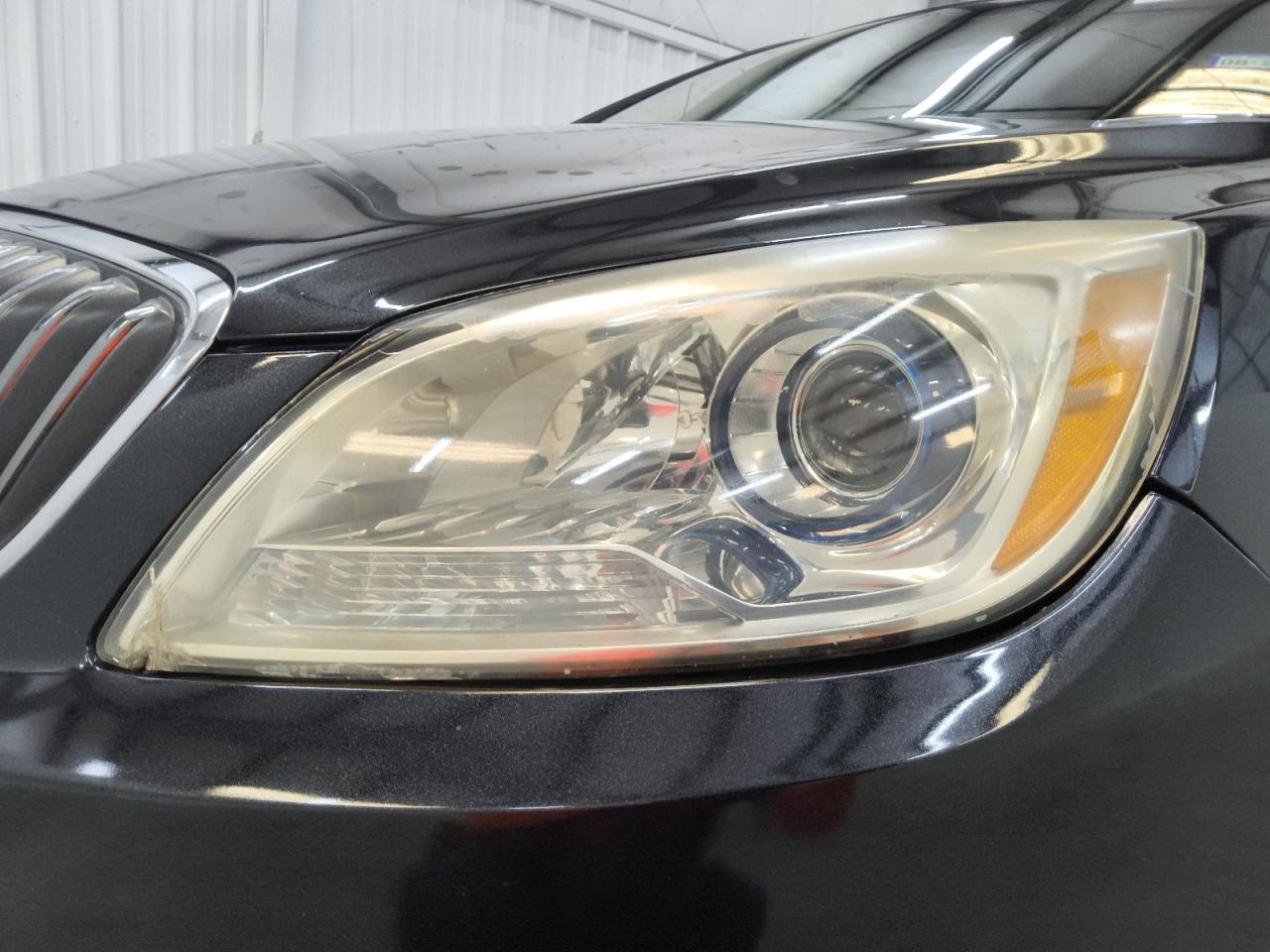 2013 Buick Verano Convenience Black vin: 1G4PR5SK4D4231008 Damage: Left Head Lamp, Faded, Repair Required