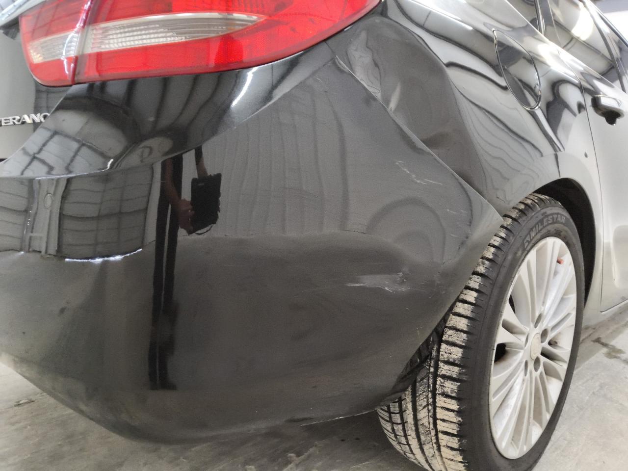 2013 Buick Verano Convenience Black vin: 1G4PR5SK4D4231008 Damage: Rear Bumper, Multiple Scratches Light, 5