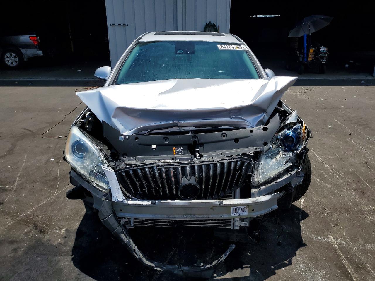 2014 Buick Verano Convenience Серебряный vin: 1G4PR5SK4E4179400