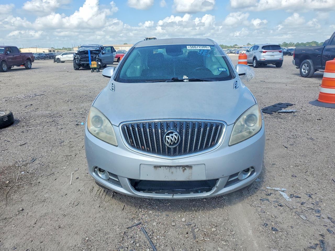 2013 Buick Verano Convenience Silver vin: 1G4PR5SK5D4187391