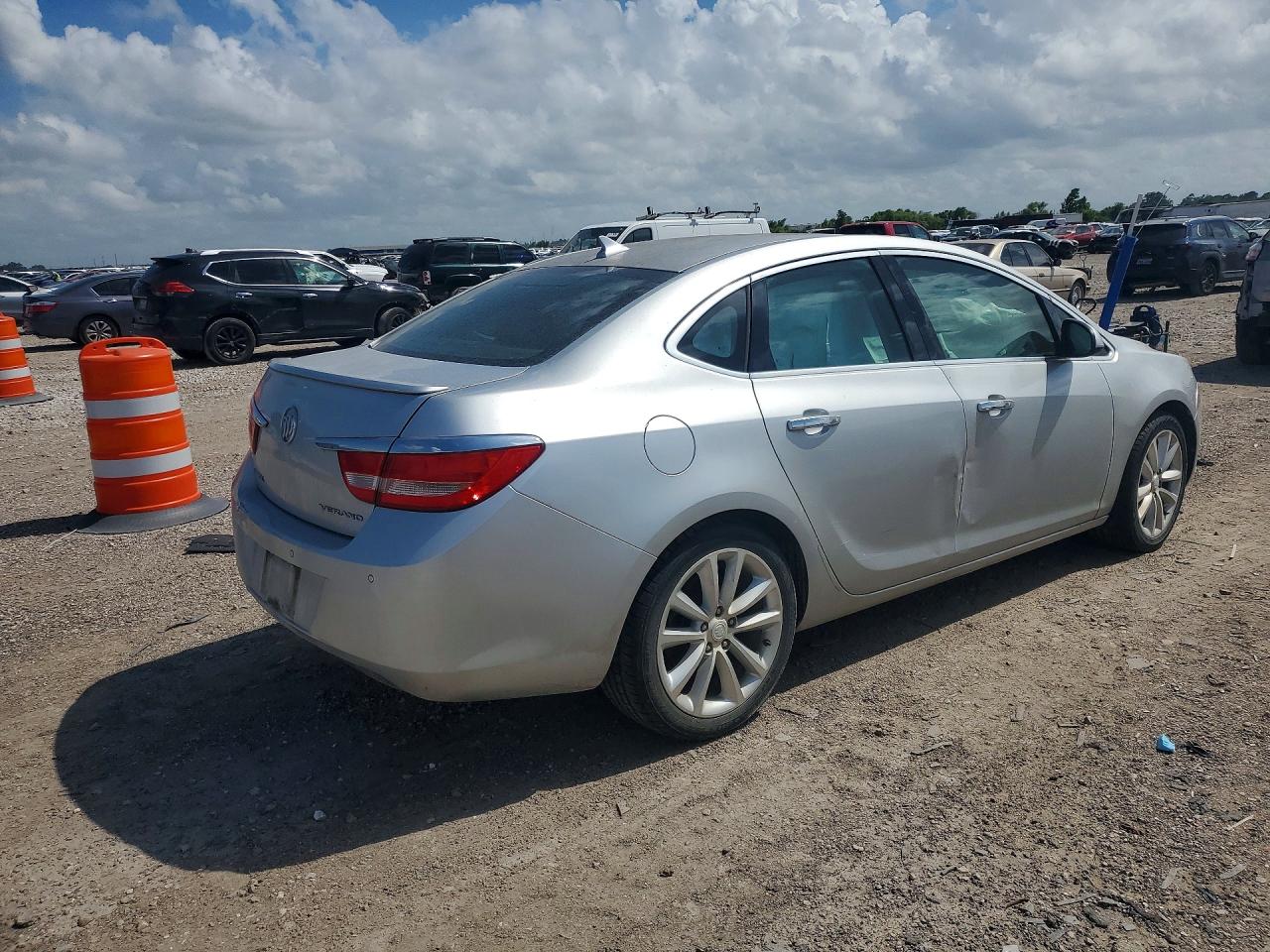 2013 Buick Verano Convenience Silver vin: 1G4PR5SK5D4187391