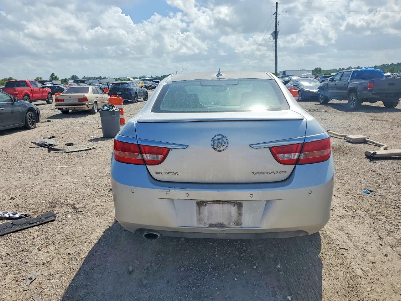 2013 Buick Verano Convenience Silver vin: 1G4PR5SK5D4187391