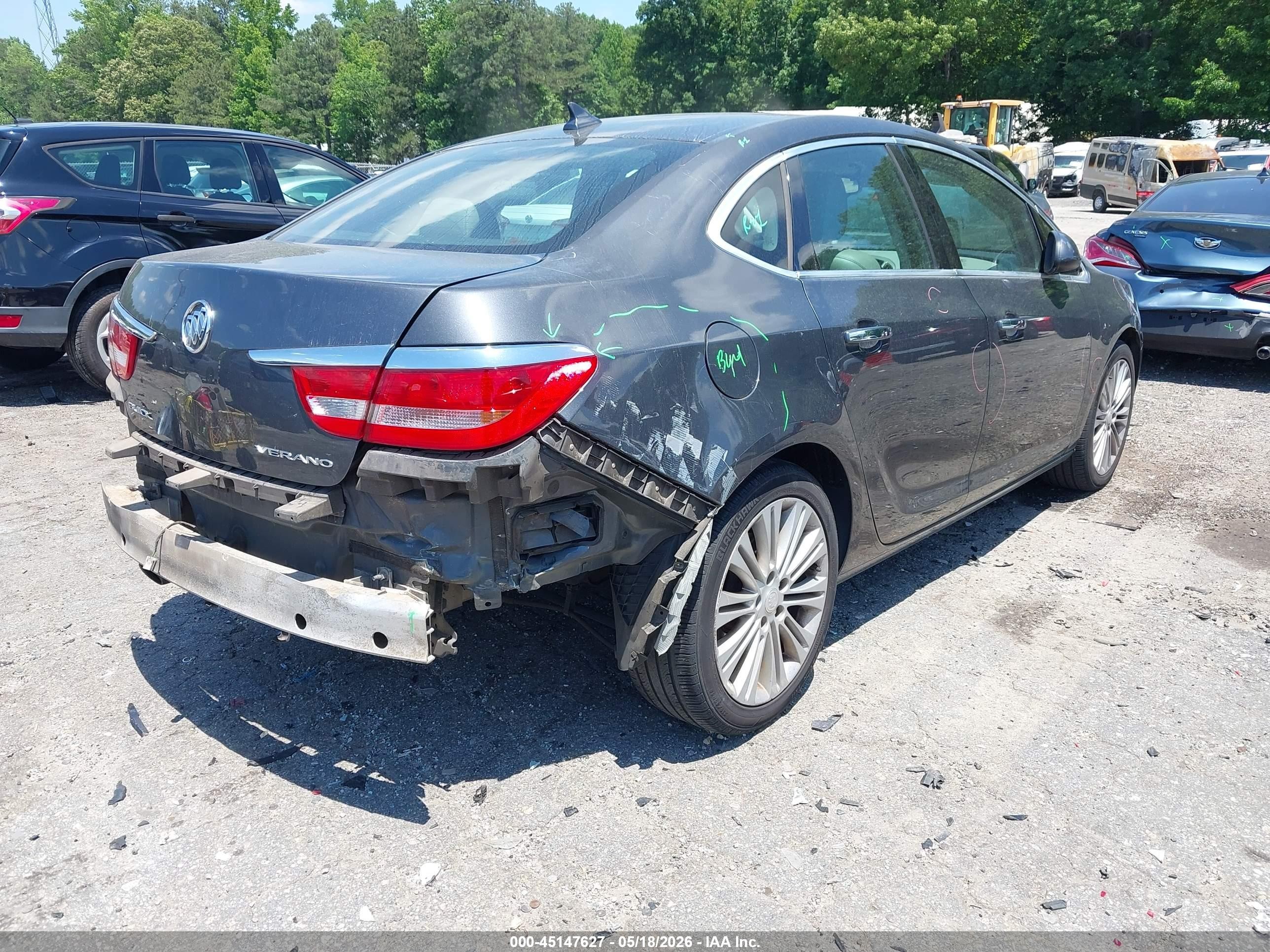 2013 Buick Verano Convenience Group Black vin: 1G4PR5SK5D4189688
