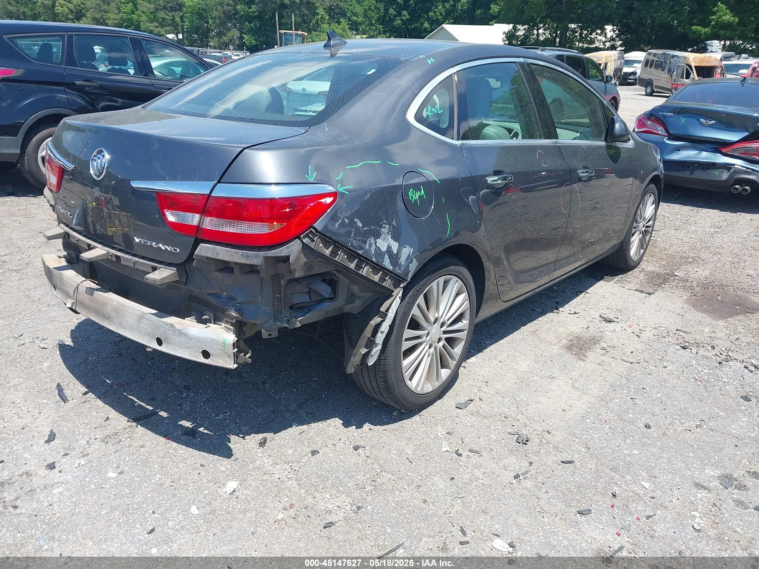 2013 Buick Verano Convenience Group Black vin: 1G4PR5SK5D4189688