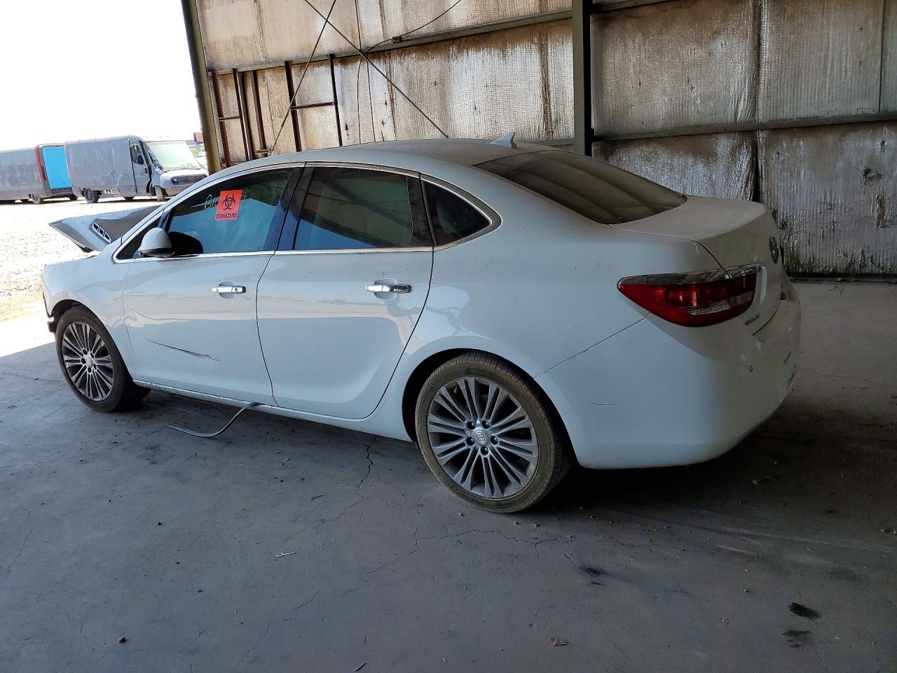 2013 Buick Verano Convenience White vin: 1G4PR5SK5D4207123