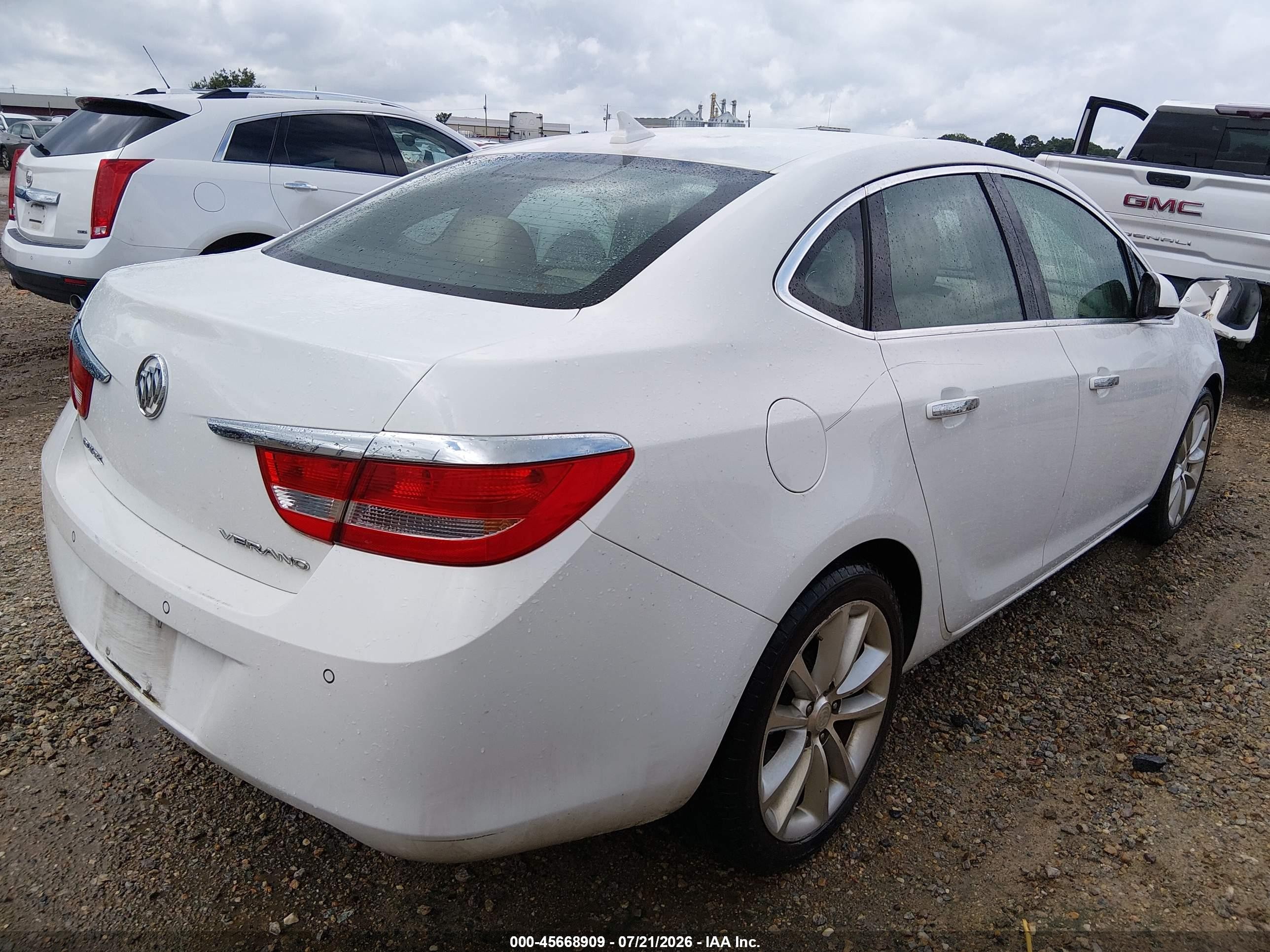 2013 Buick Verano Convenience Group Белый vin: 1G4PR5SK5D4211172