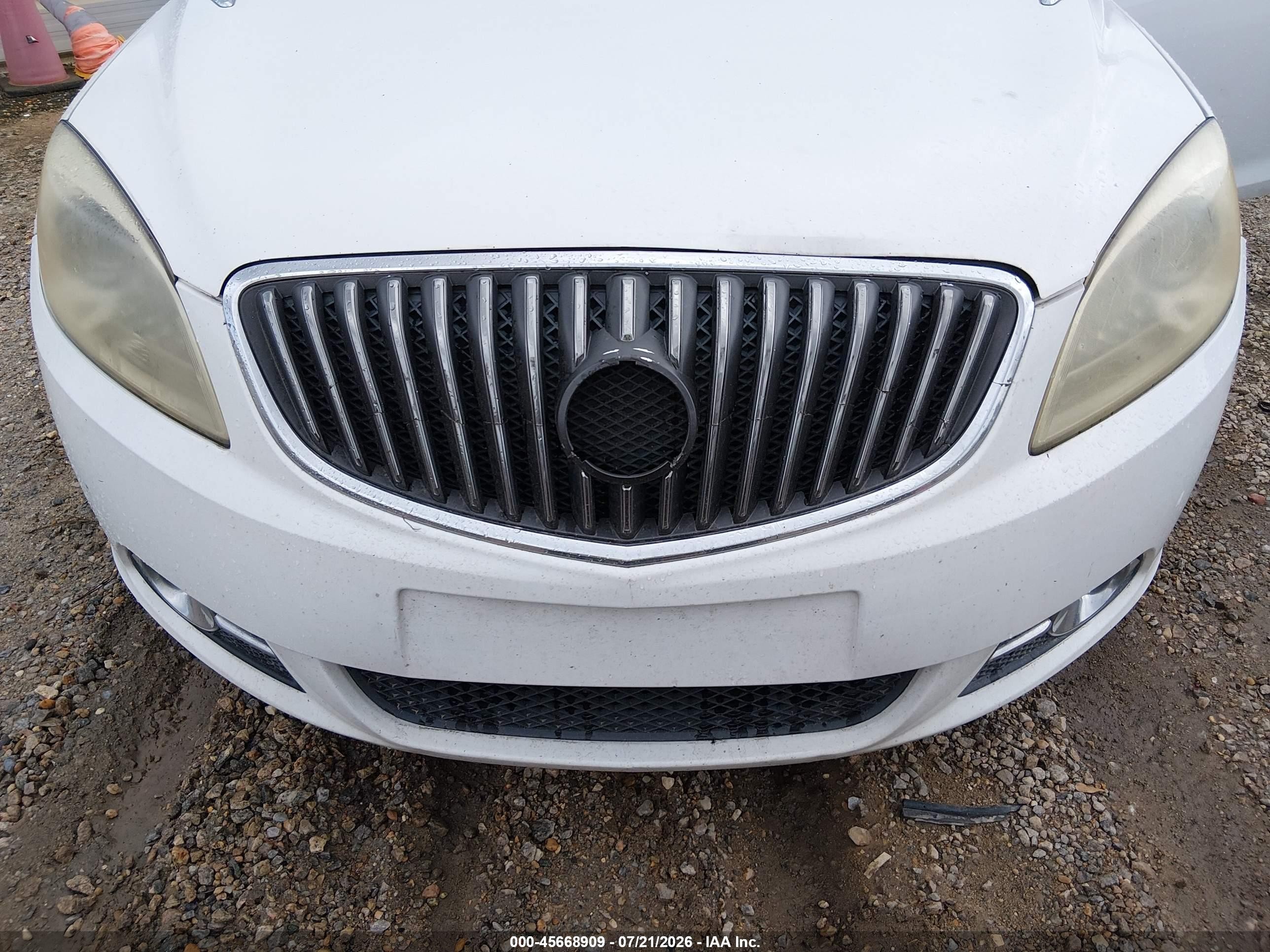 2013 Buick Verano Convenience Group Белый vin: 1G4PR5SK5D4211172