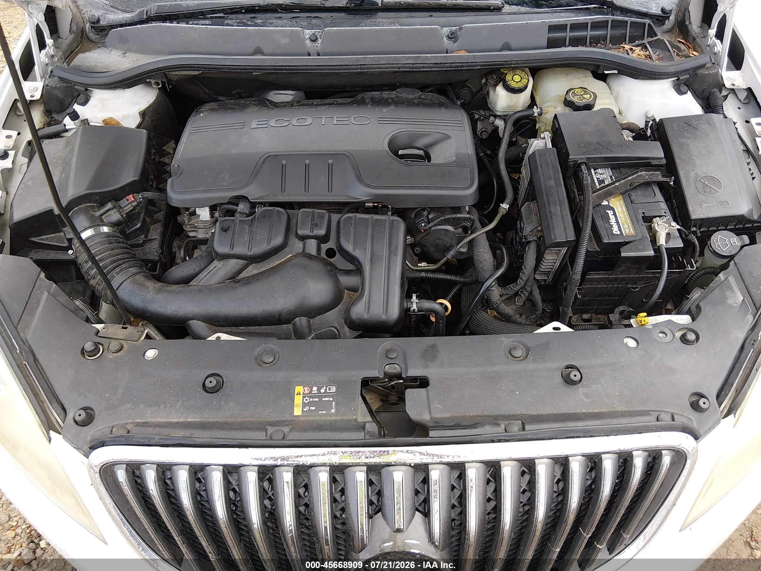 2013 Buick Verano Convenience Group Белый vin: 1G4PR5SK5D4211172