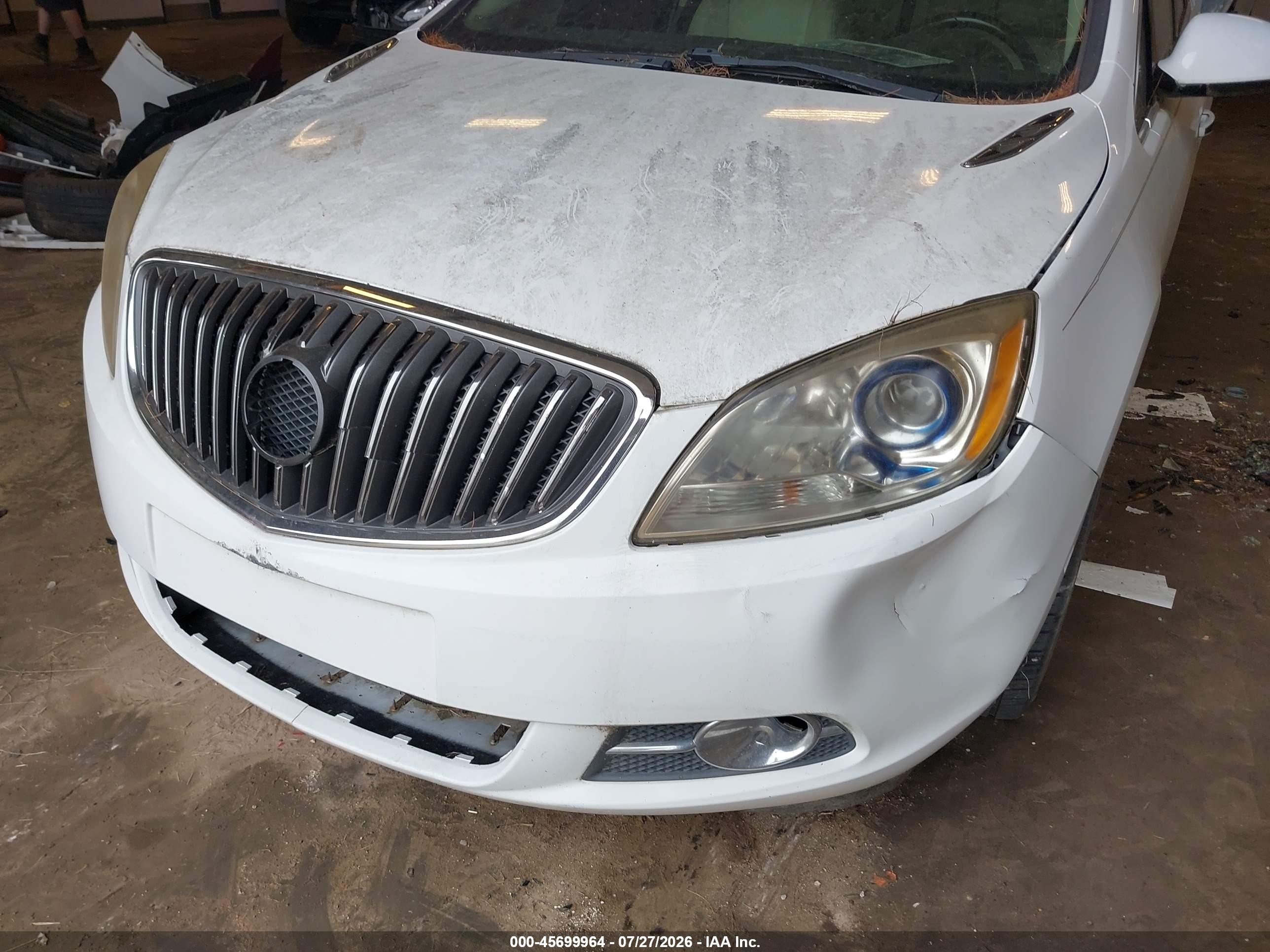 2013 Buick Verano Convenience Group Белый vin: 1G4PR5SK5D4246553