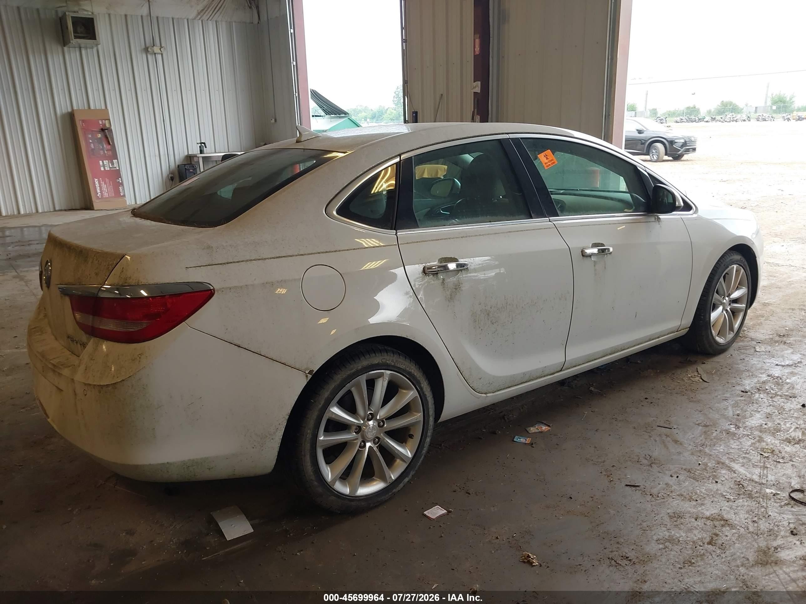 2013 Buick Verano Convenience Group Белый vin: 1G4PR5SK5D4246553