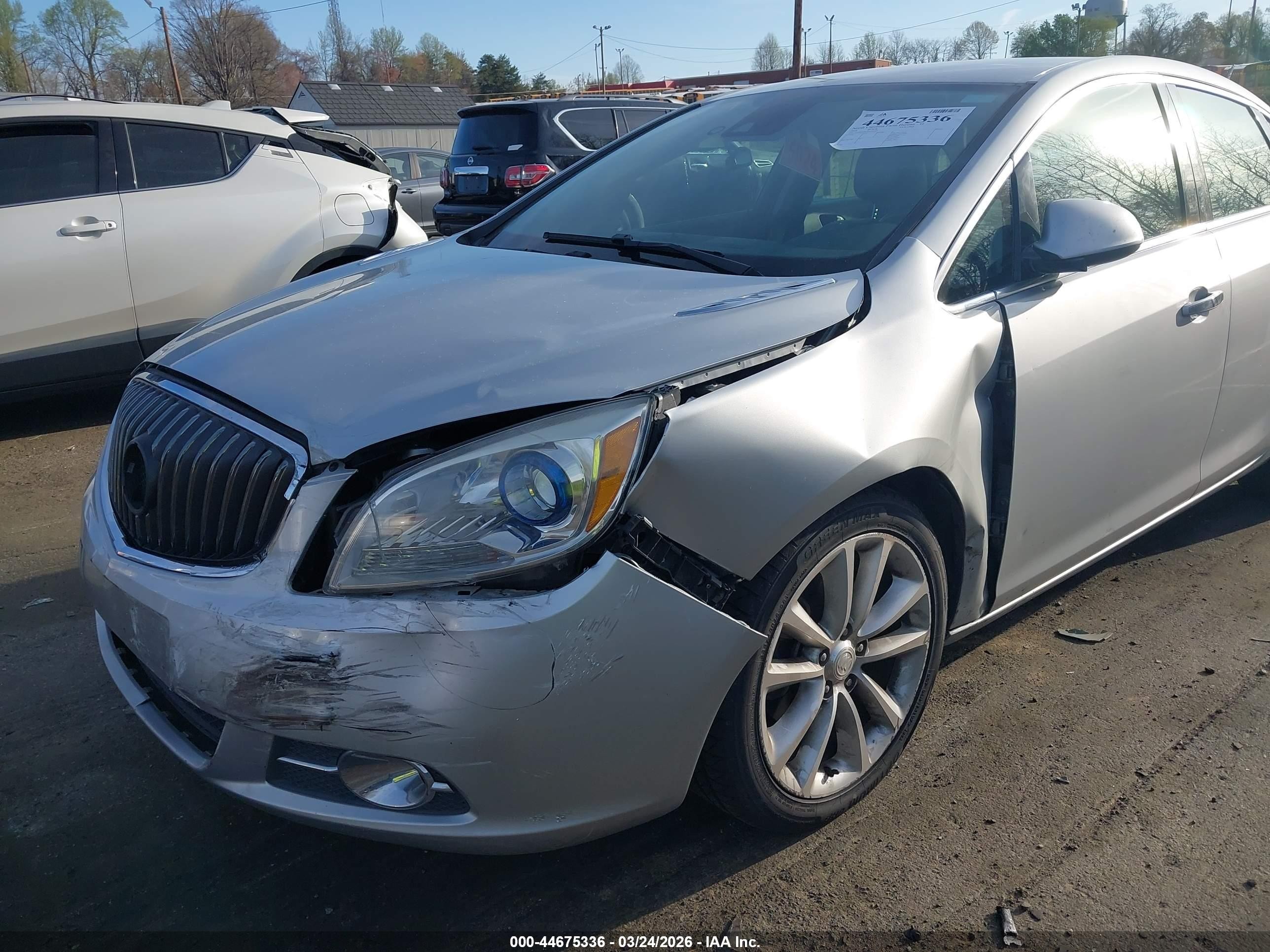 2014 Buick Verano Convenience Group Silver vin: 1G4PR5SK5E4101269