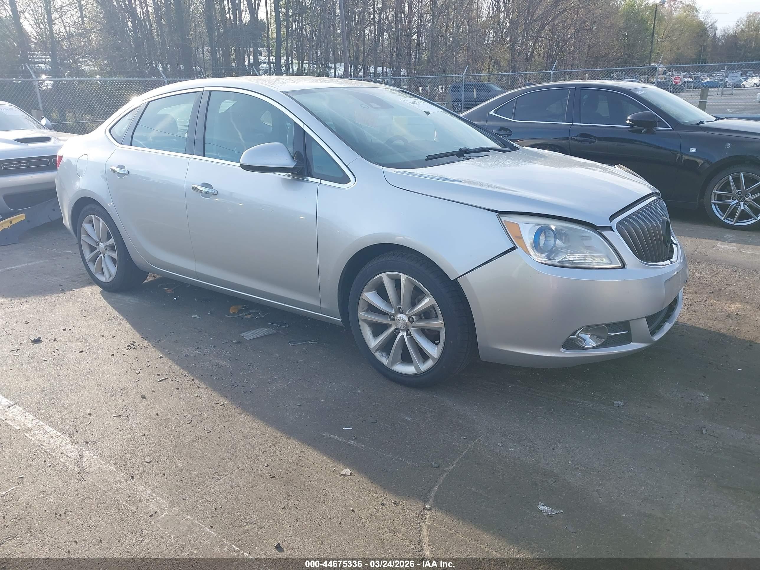 2014 Buick Verano Convenience Group Silver vin: 1G4PR5SK5E4101269