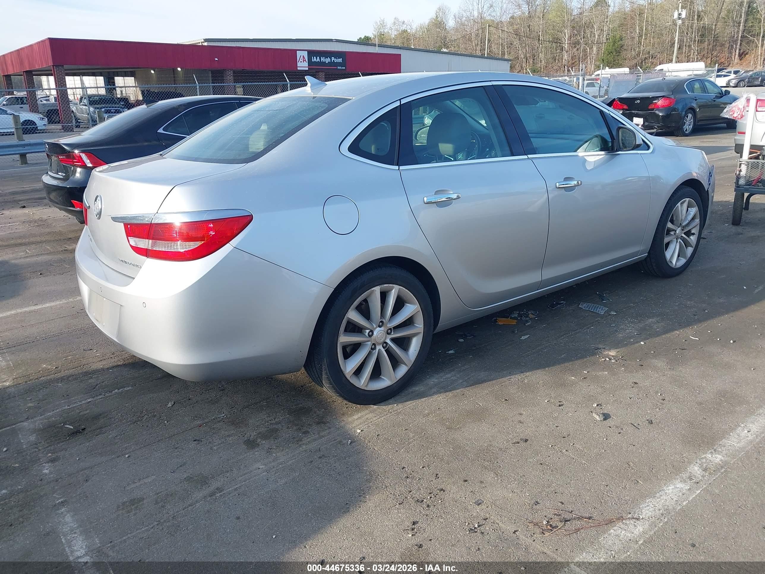 2014 Buick Verano Convenience Group Silver vin: 1G4PR5SK5E4101269