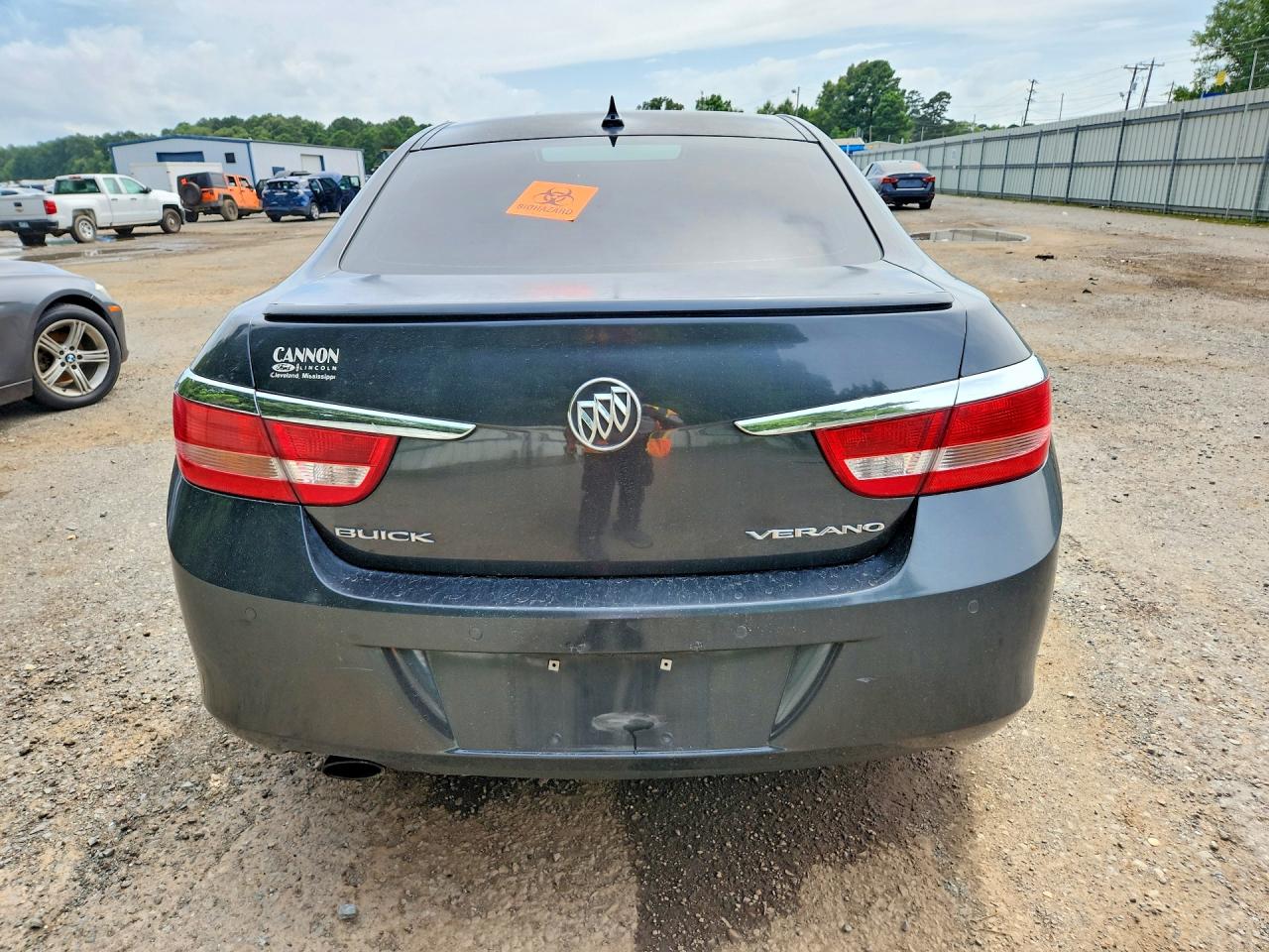 2014 Buick Verano Convenience Серый vin: 1G4PR5SK5E4111249