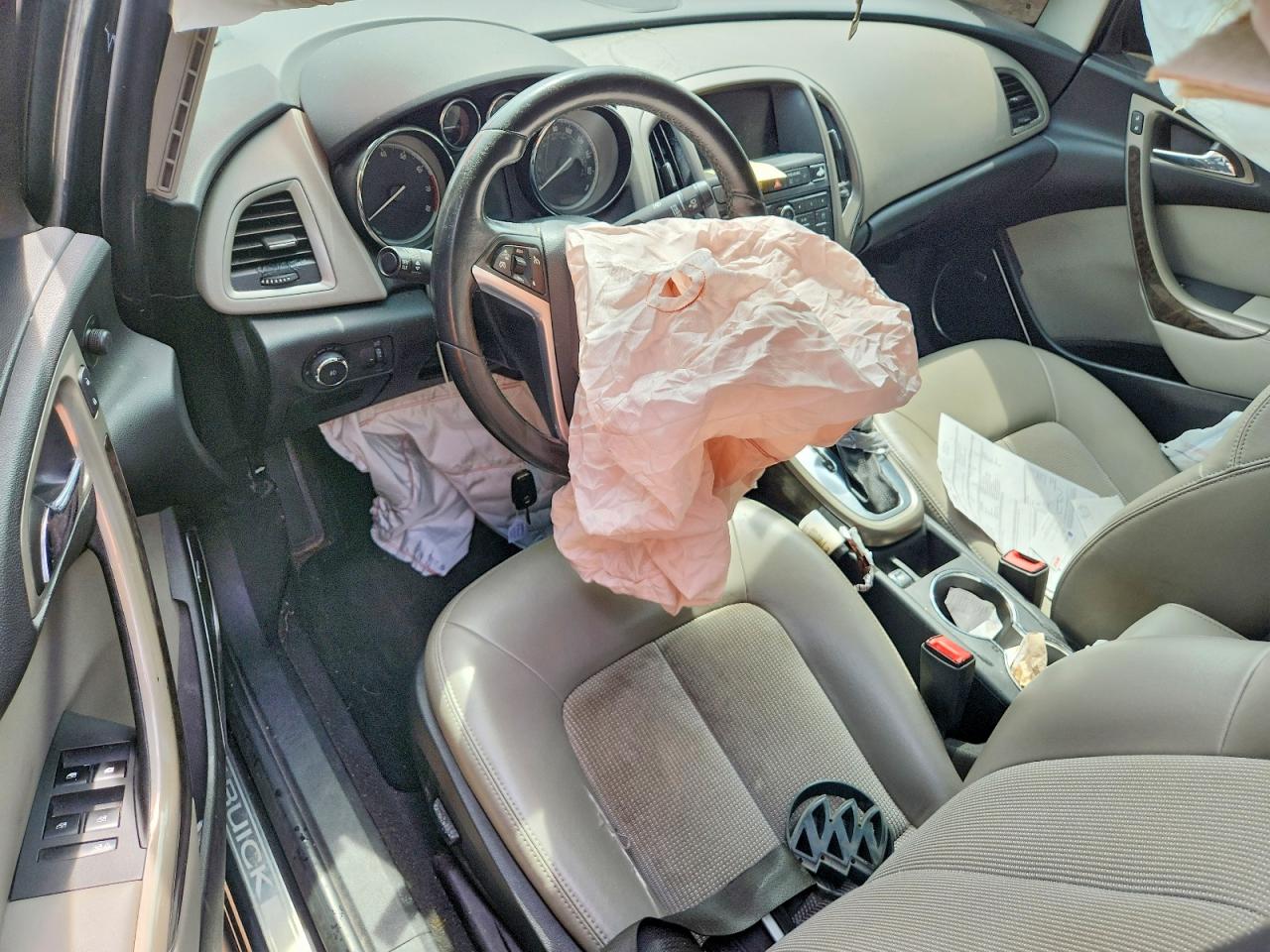 2014 Buick Verano Convenience Серый vin: 1G4PR5SK5E4111249