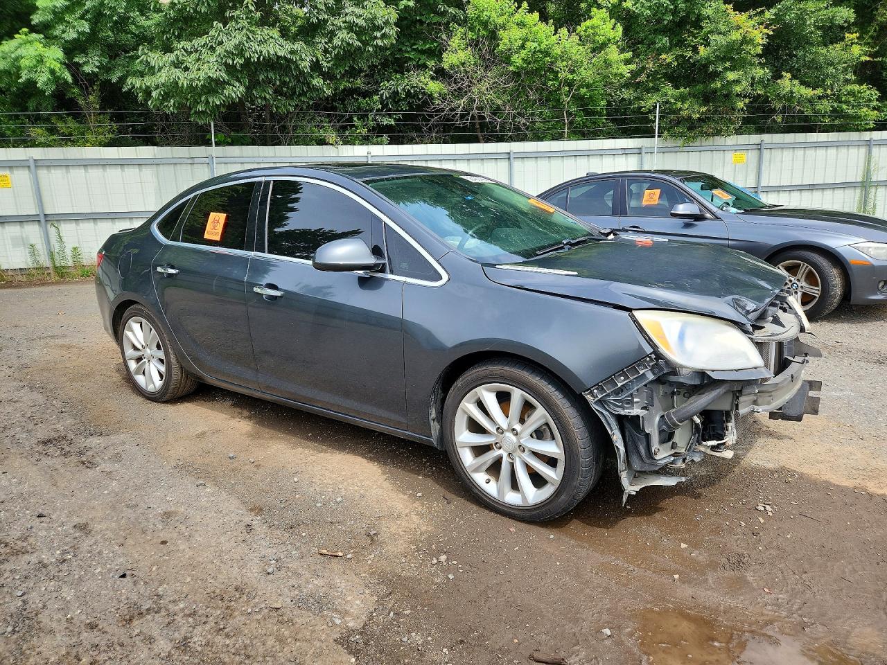 2014 Buick Verano Convenience Серый vin: 1G4PR5SK5E4111249