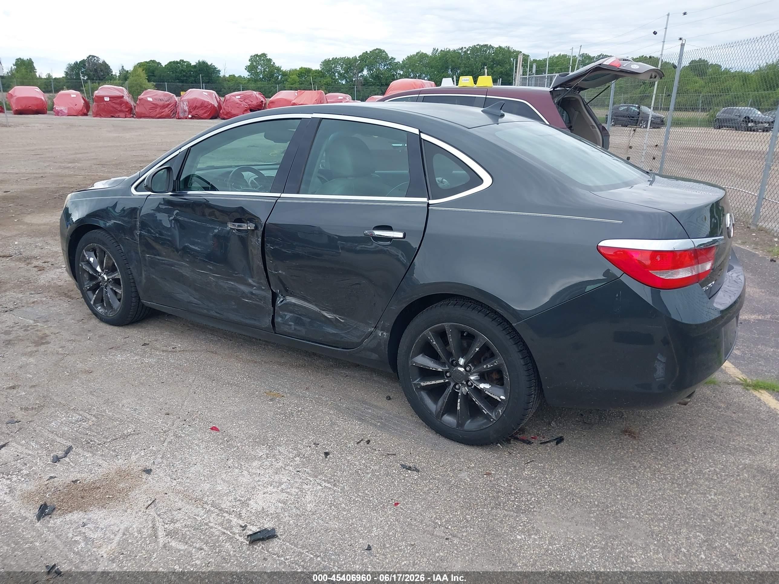 2014 Buick Verano Convenience Group Gray vin: 1G4PR5SK5E4209892