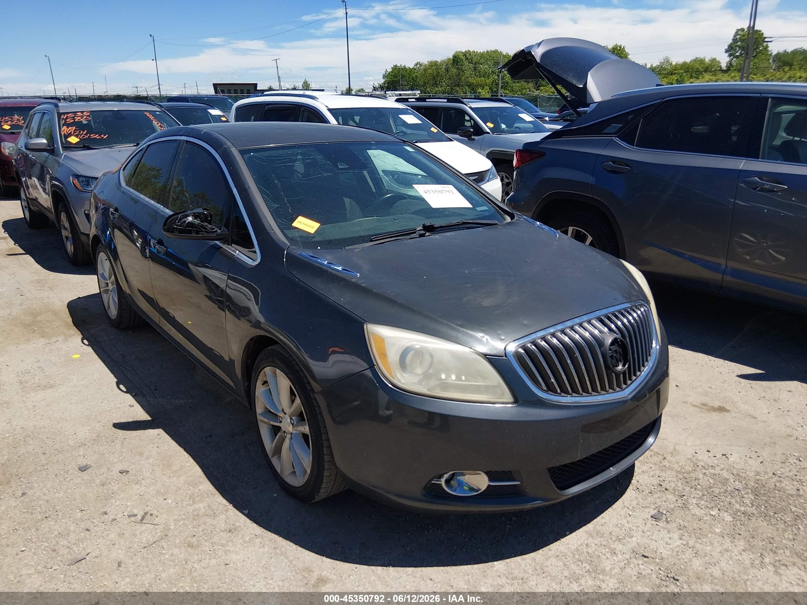 2015 Buick Verano Convenience Group Gray vin: 1G4PR5SK5F4103329