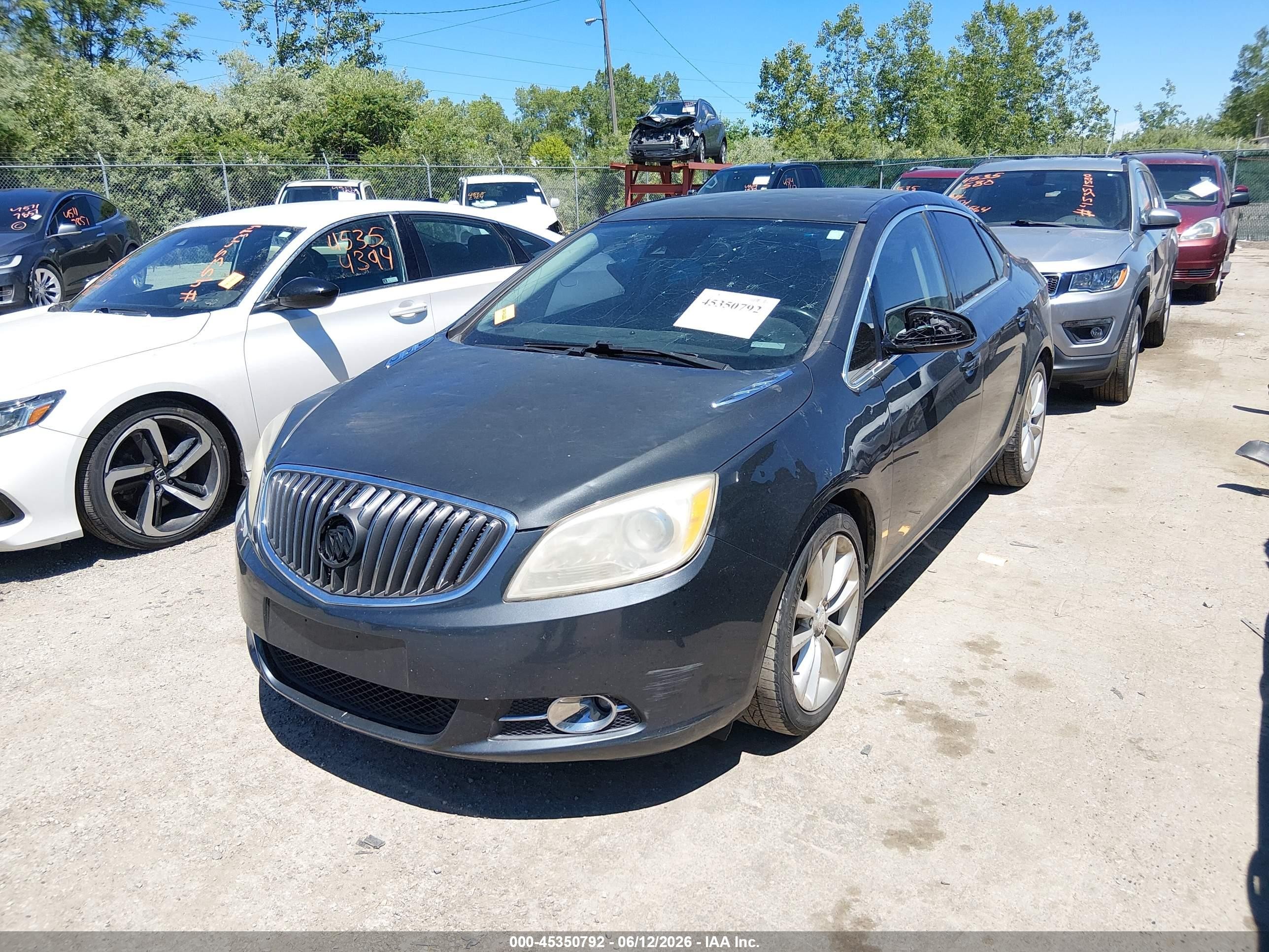 2015 Buick Verano Convenience Group Gray vin: 1G4PR5SK5F4103329