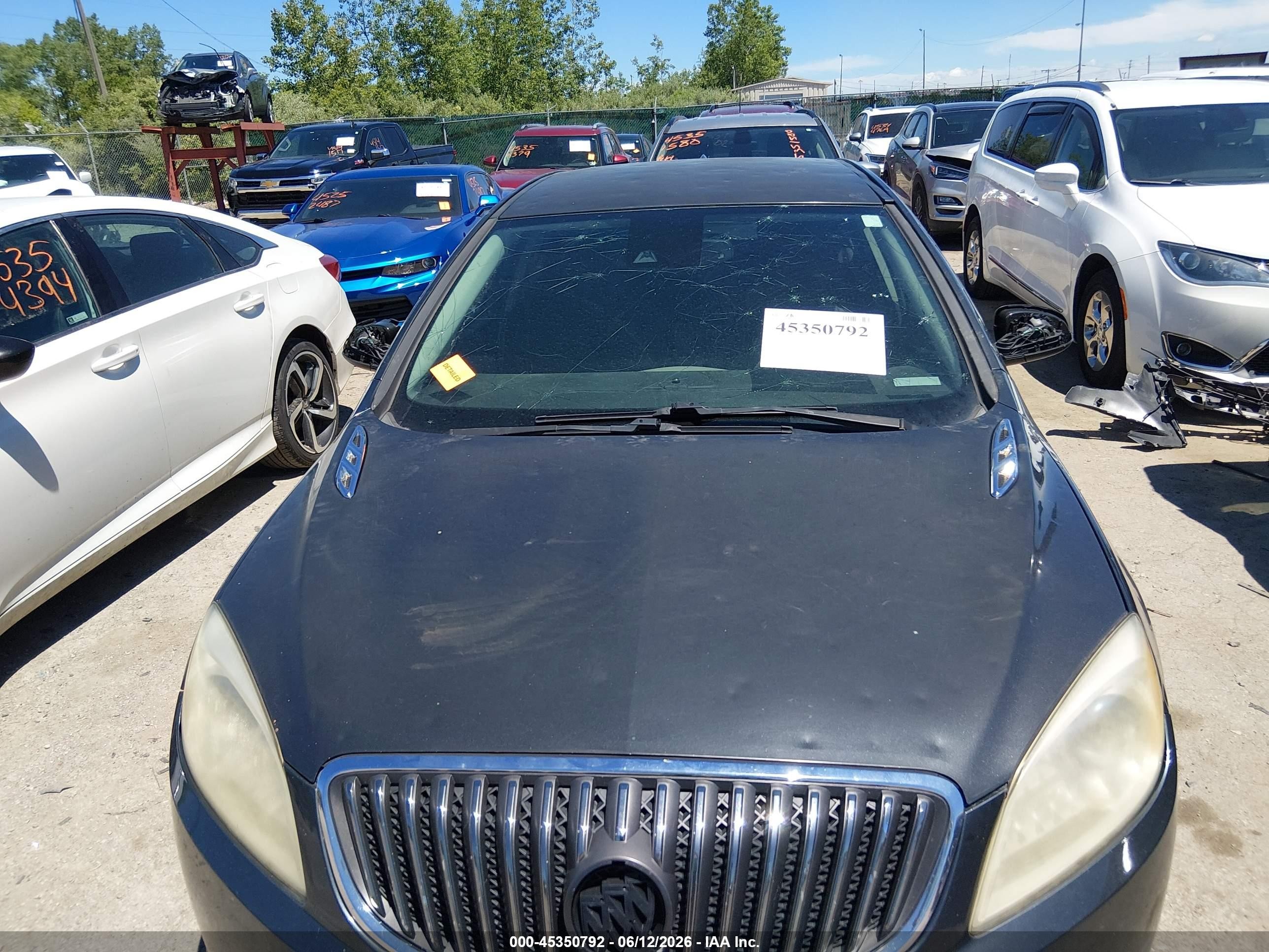2015 Buick Verano Convenience Group Gray vin: 1G4PR5SK5F4103329