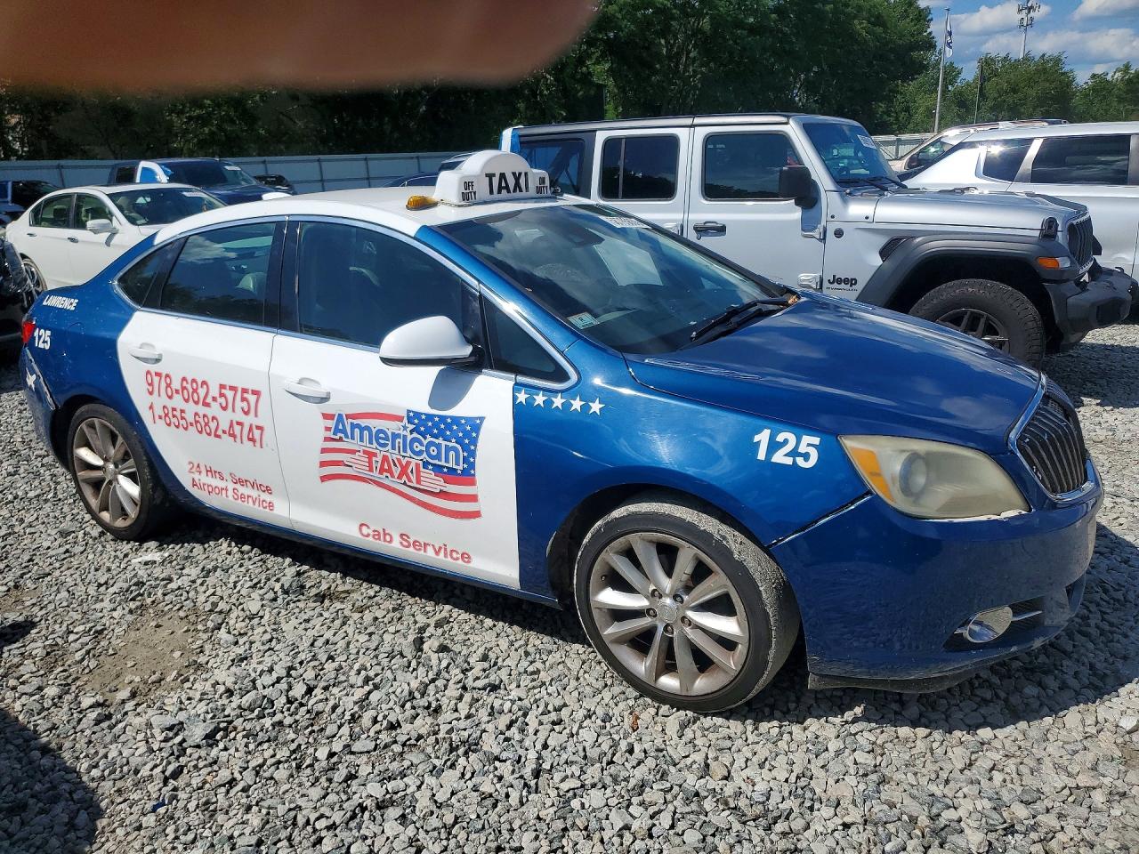 2015 Buick Verano Convenience Blue vin: 1G4PR5SK5F4123435