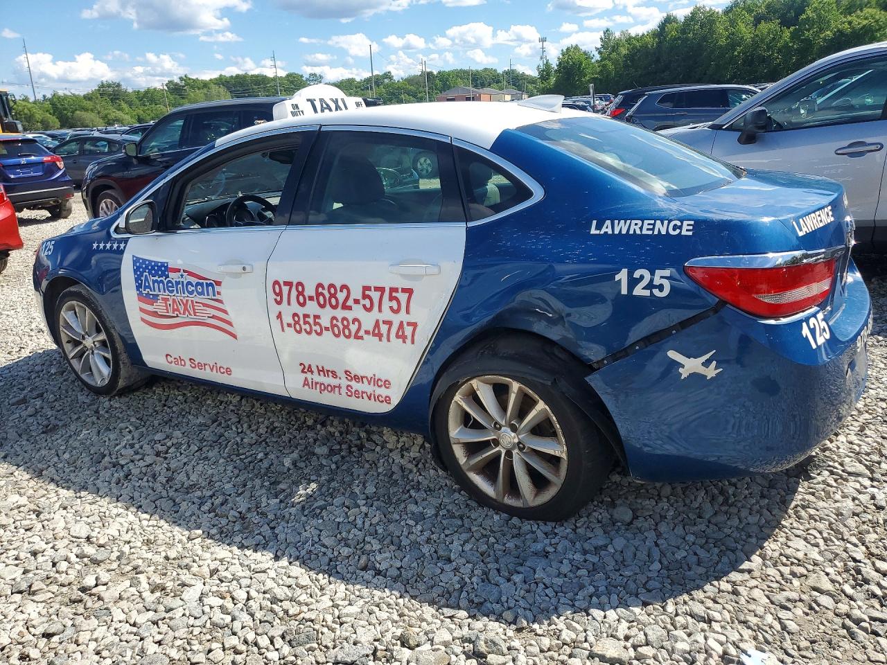 2015 Buick Verano Convenience Blue vin: 1G4PR5SK5F4123435