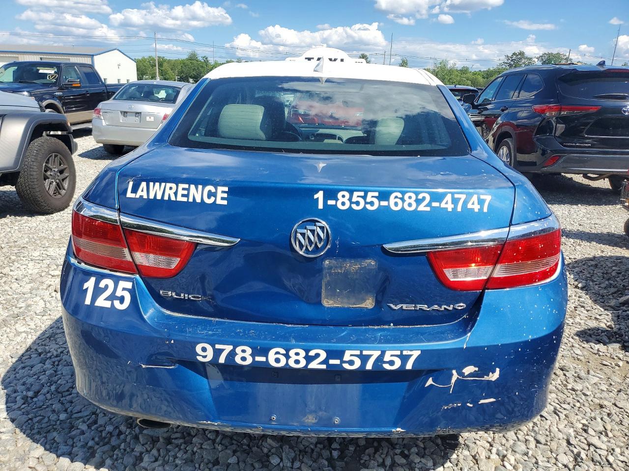 2015 Buick Verano Convenience Blue vin: 1G4PR5SK5F4123435