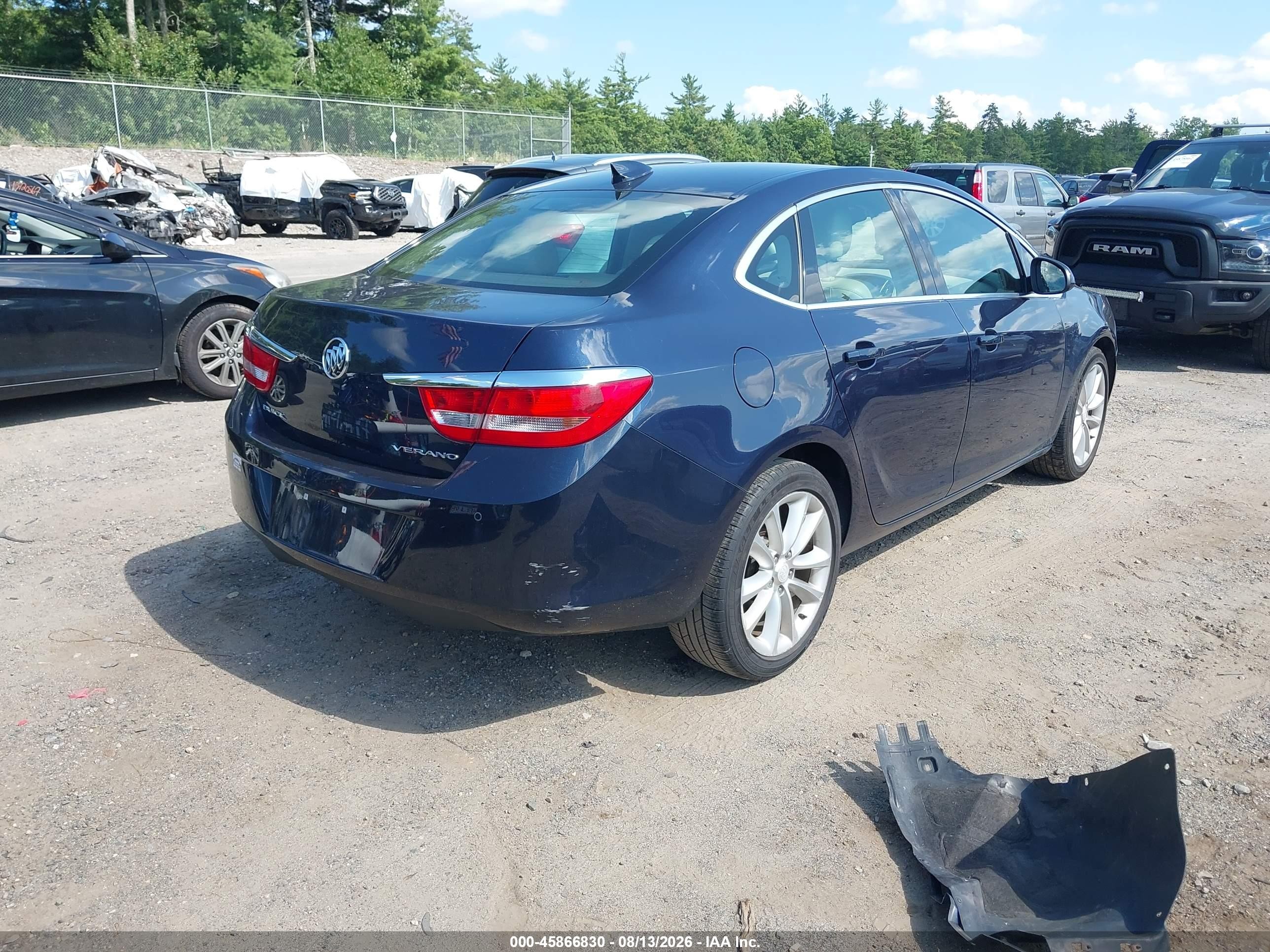 2015 Buick Verano Convenience Group Blue vin: 1G4PR5SK5F4163000