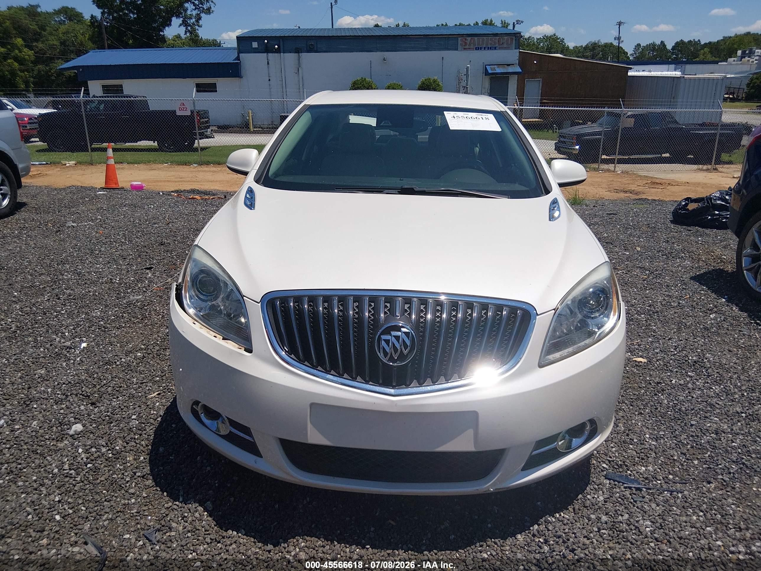 2015 Buick Verano Convenience Group White vin: 1G4PR5SK5F4174854