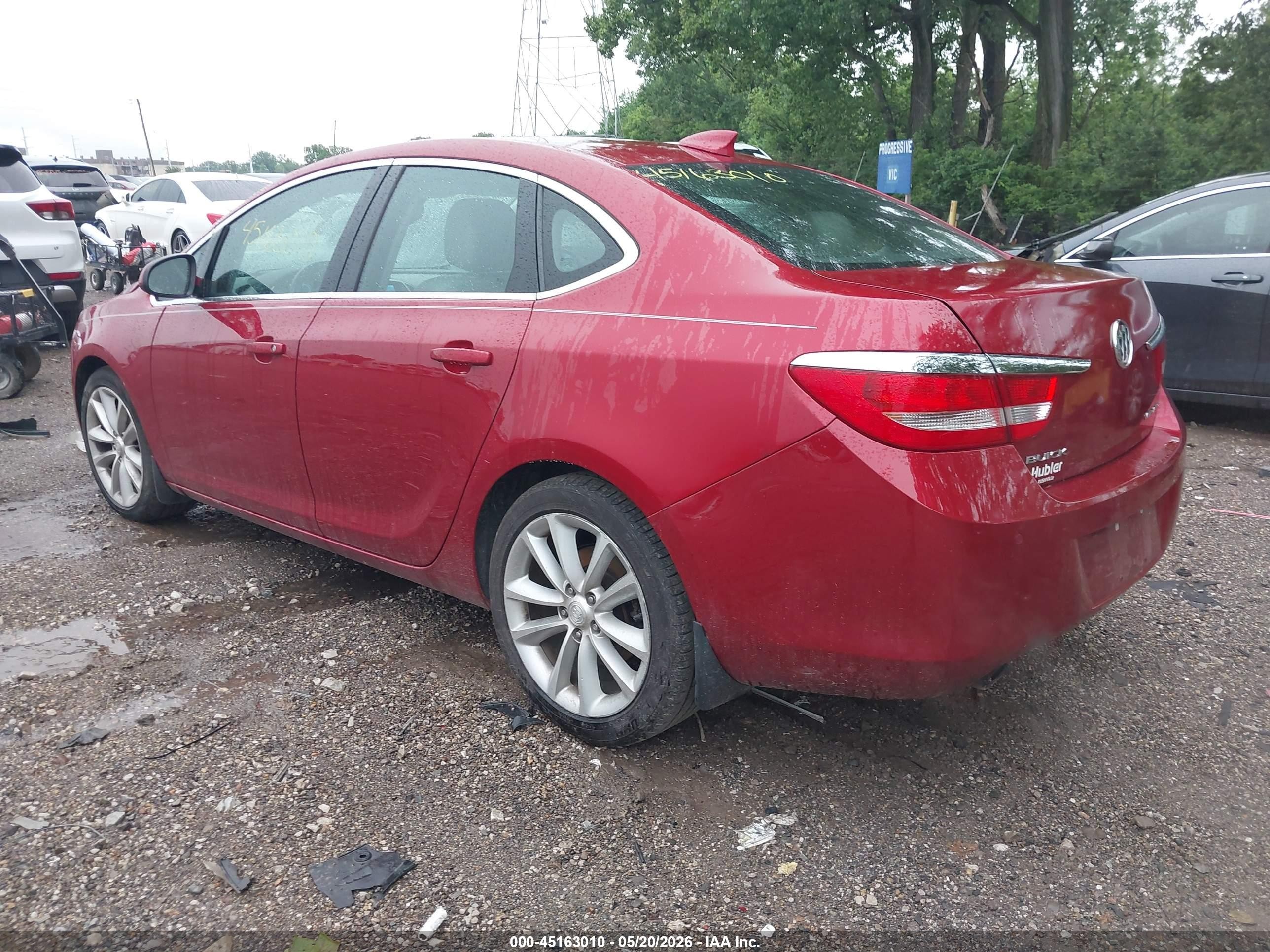 2015 Buick Verano Convenience Group Red vin: 1G4PR5SK5F4188124