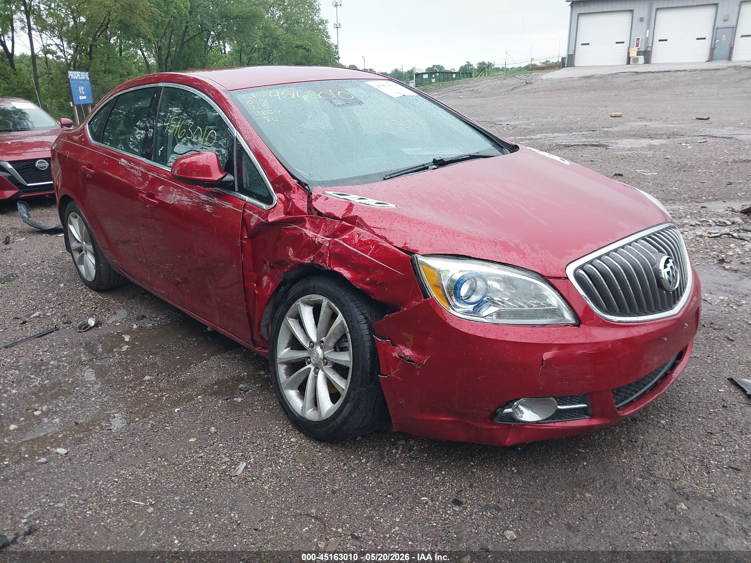 2015 Buick Verano Convenience Group Red vin: 1G4PR5SK5F4188124