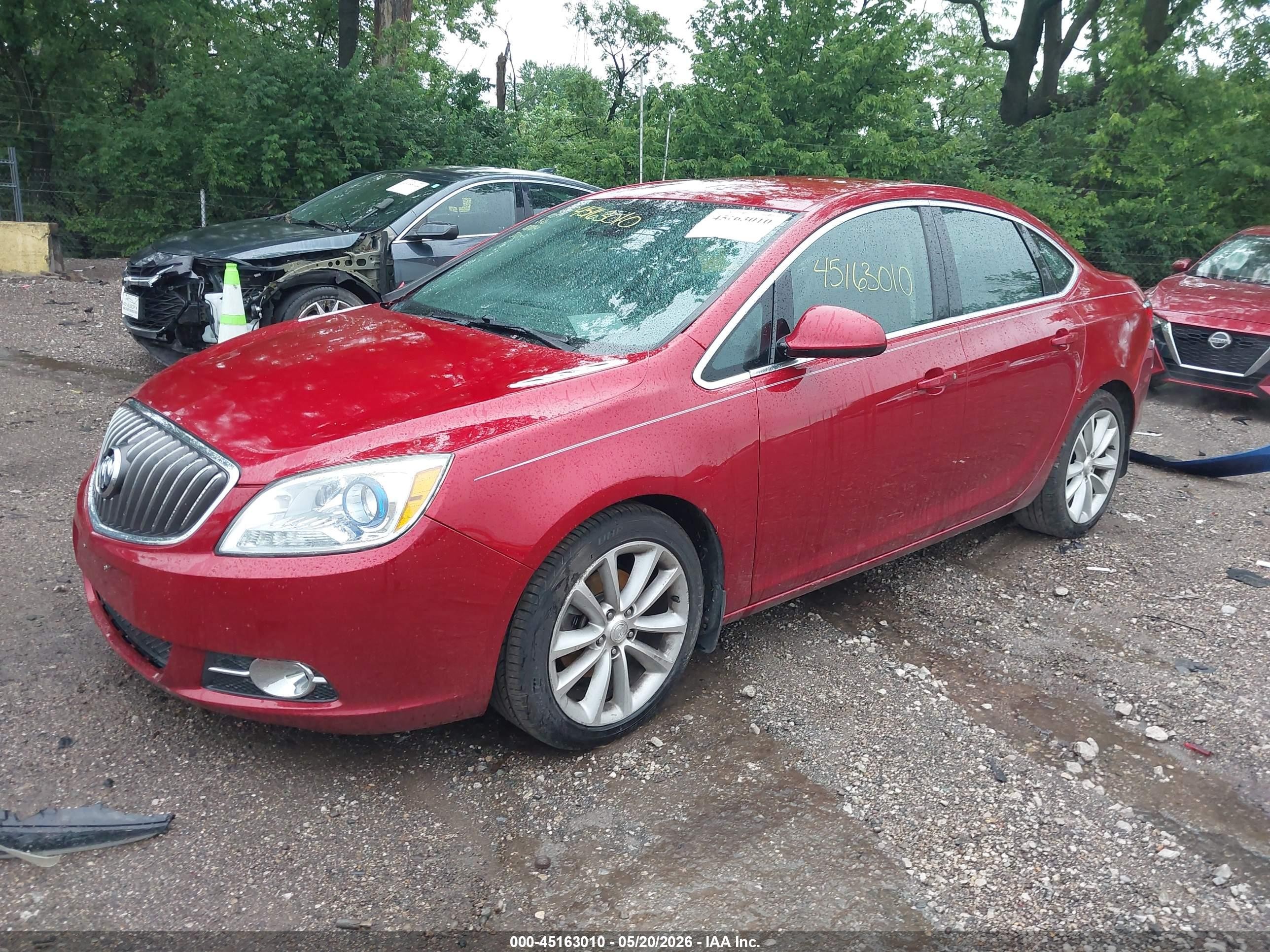 2015 Buick Verano Convenience Group Red vin: 1G4PR5SK5F4188124