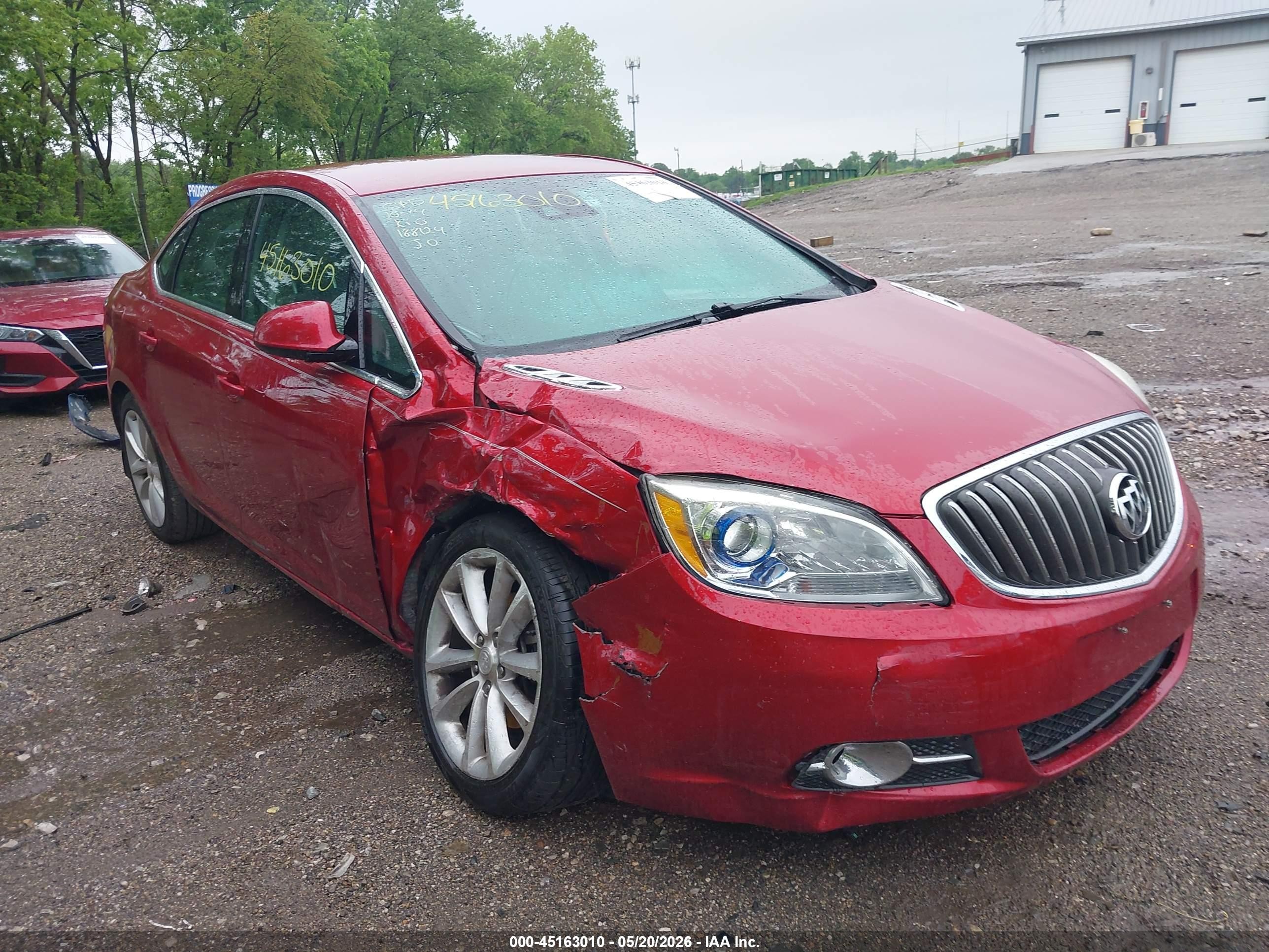 2015 Buick Verano Convenience Group Red vin: 1G4PR5SK5F4188124
