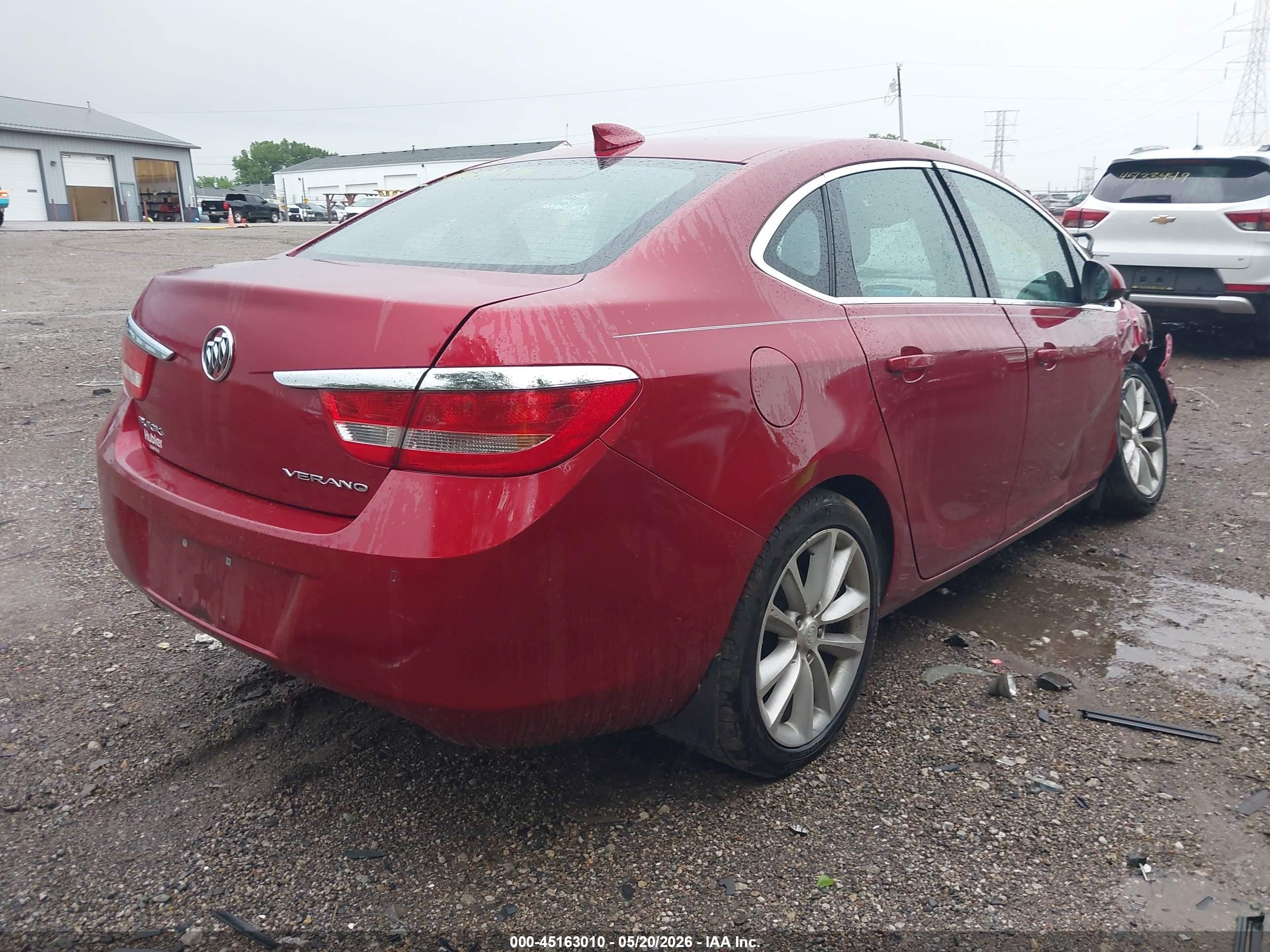 2015 Buick Verano Convenience Group Red vin: 1G4PR5SK5F4188124