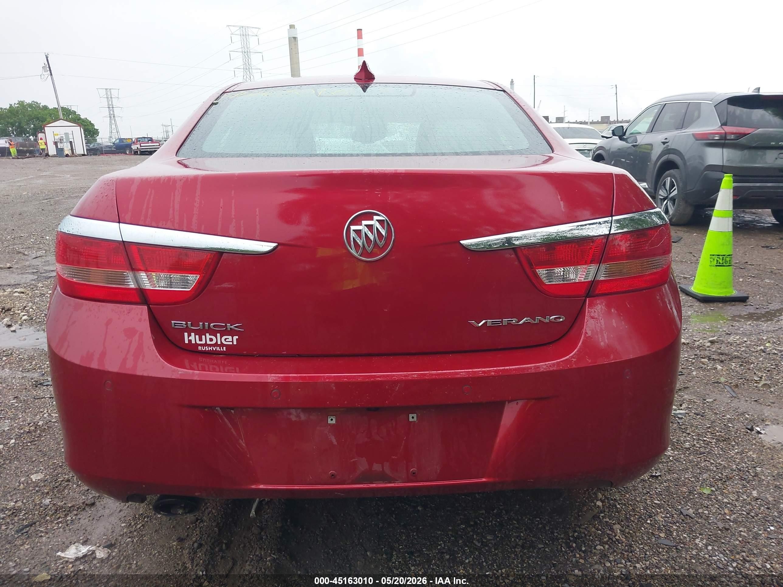2015 Buick Verano Convenience Group Red vin: 1G4PR5SK5F4188124