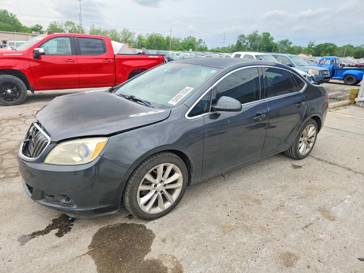 2015 Buick Verano Convenience Gray vin: 1G4PR5SK5F4192559