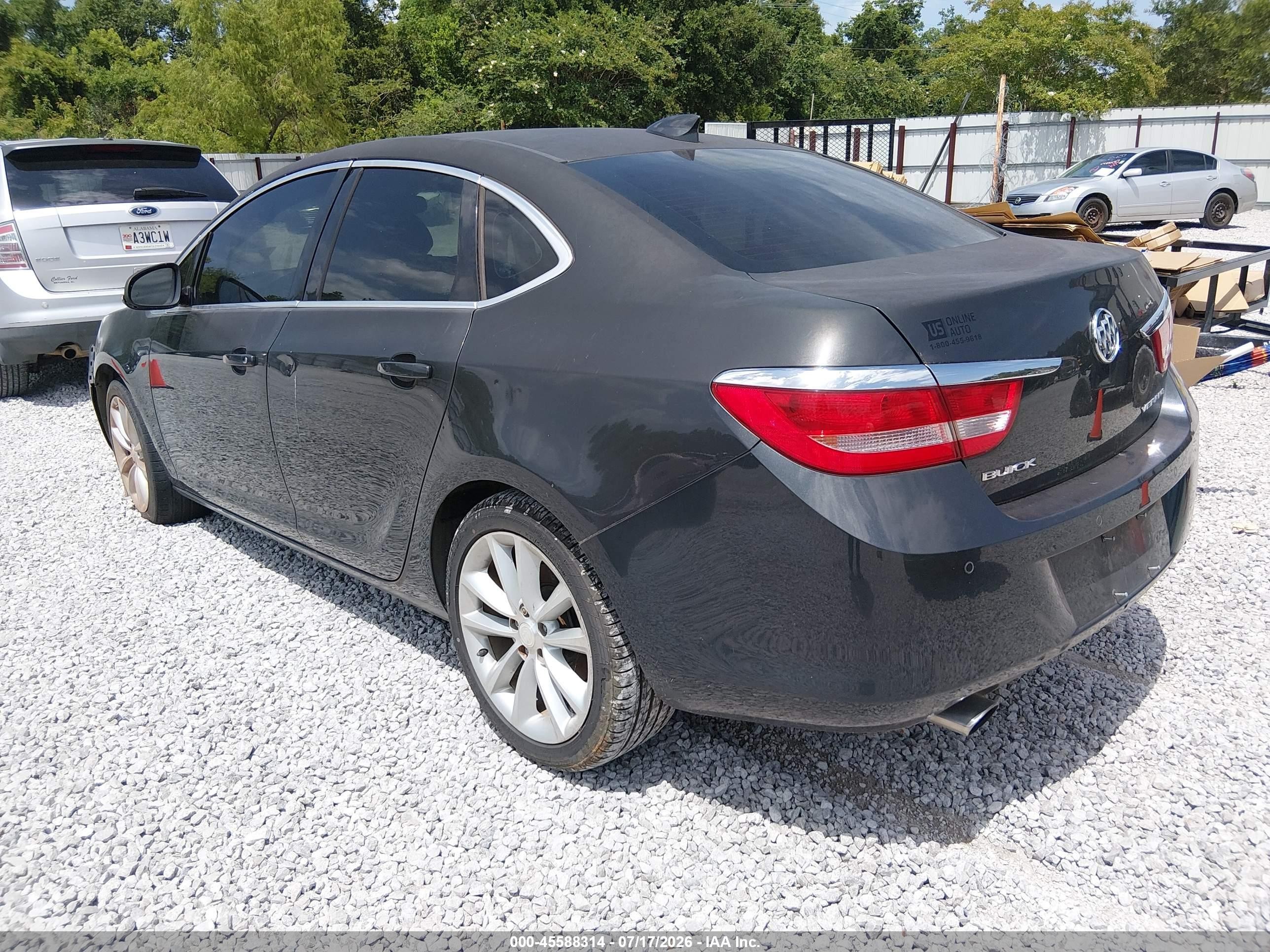2015 Buick Verano Convenience Group Black vin: 1G4PR5SK5F4215466