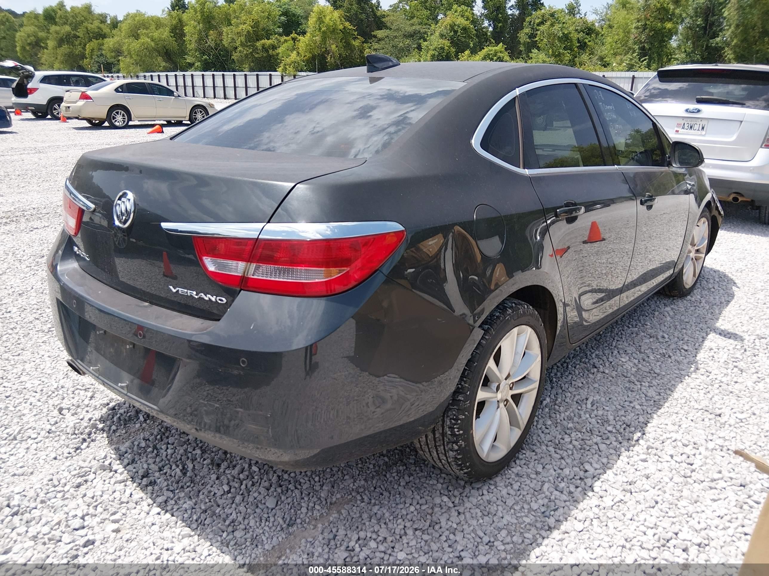 2015 Buick Verano Convenience Group Black vin: 1G4PR5SK5F4215466