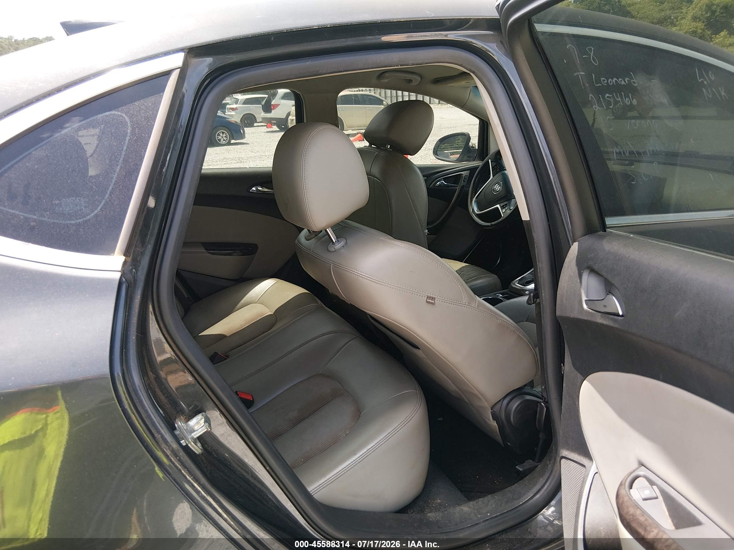 2015 Buick Verano Convenience Group Black vin: 1G4PR5SK5F4215466