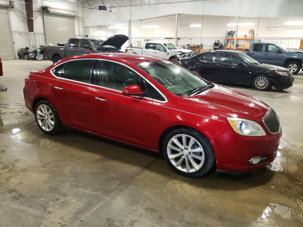 2012 Buick Verano Convenience Maroon vin: 1G4PR5SK6C4125917