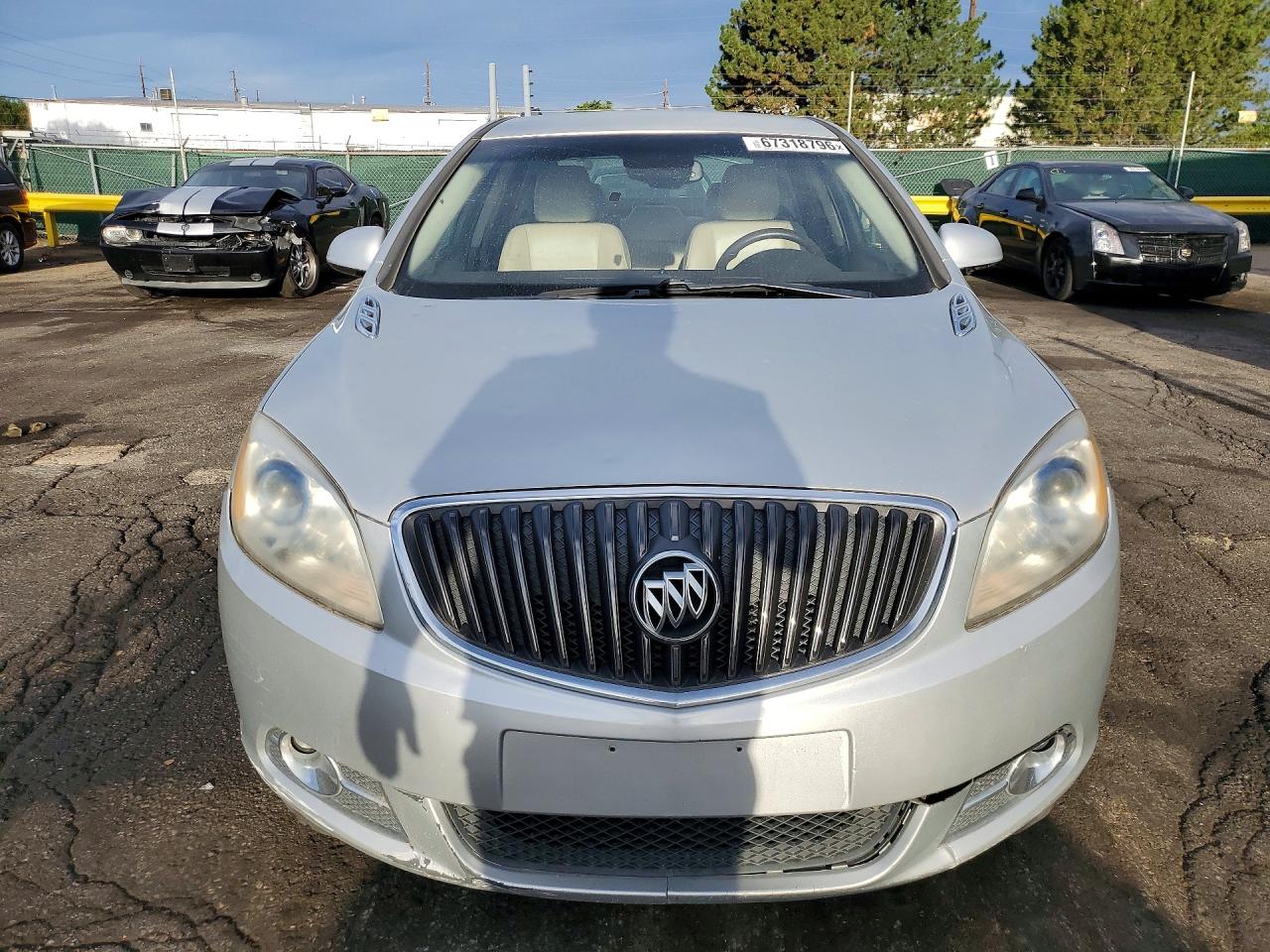2012 Buick Verano Convenience Silver vin: 1G4PR5SK6C4170906