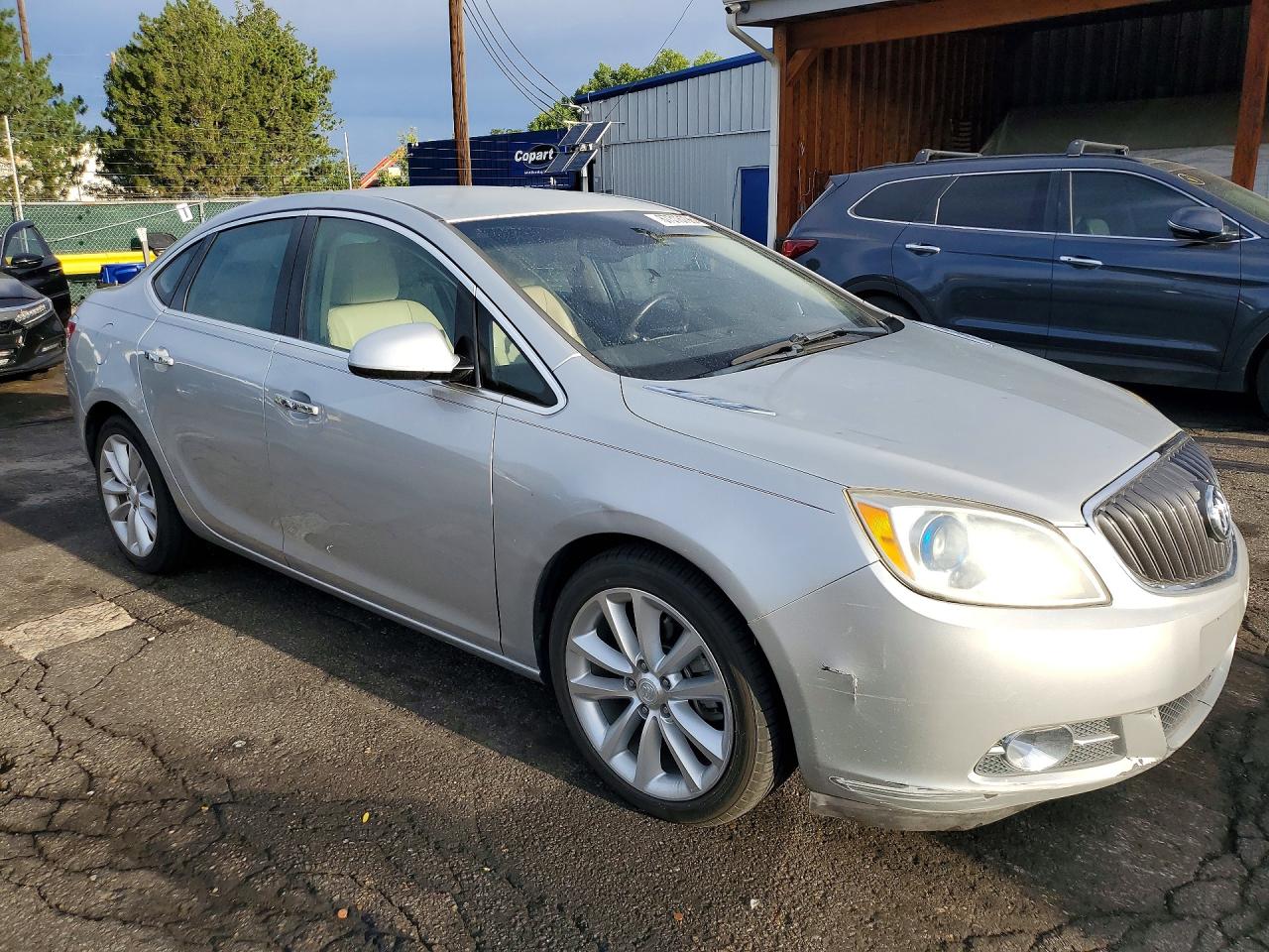 2012 Buick Verano Convenience Silver vin: 1G4PR5SK6C4170906